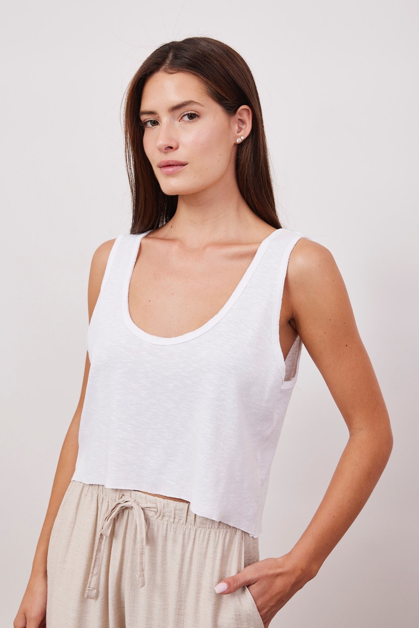 גופיית קרופ בסיומת פרומה