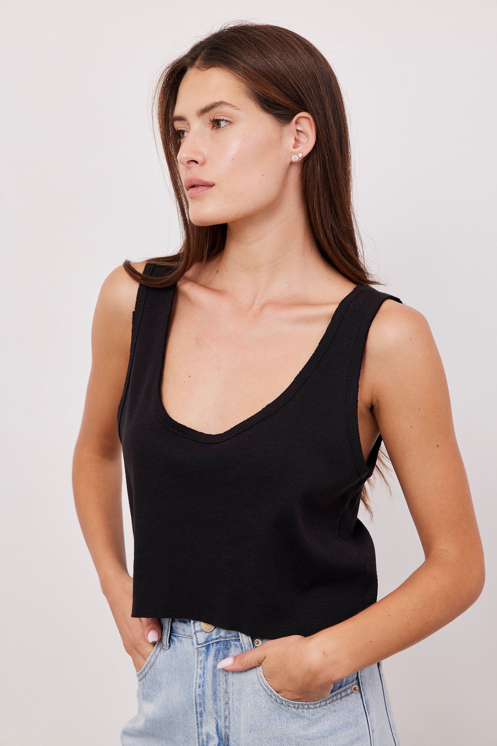 גופיית קרופ בסיומת פרומה