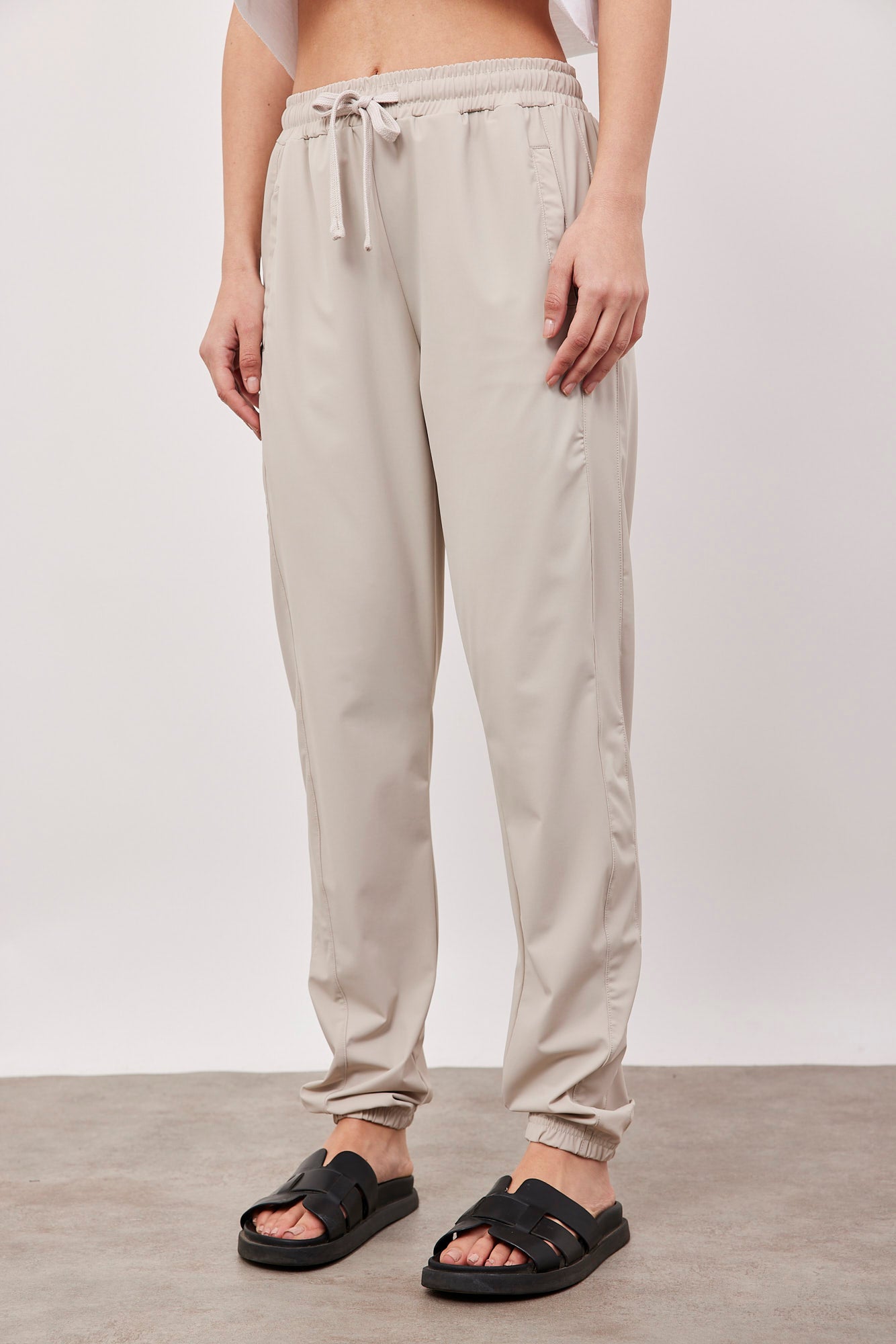 מכנסי ניילון עם גומי ושרוך במותן - ITAY BRANDS