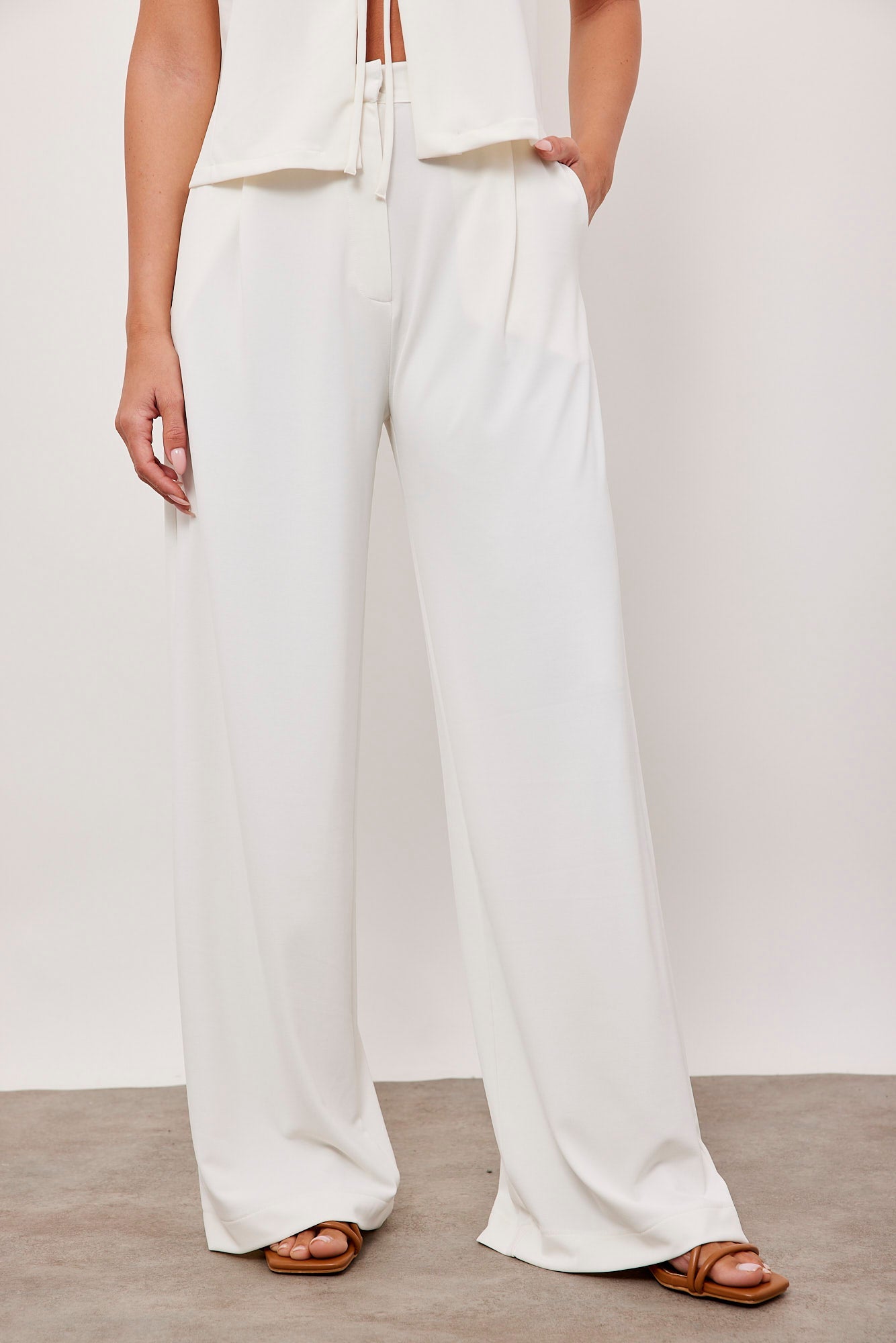 מכנסיים מחויטים מבד נשפך - ITAY BRANDS