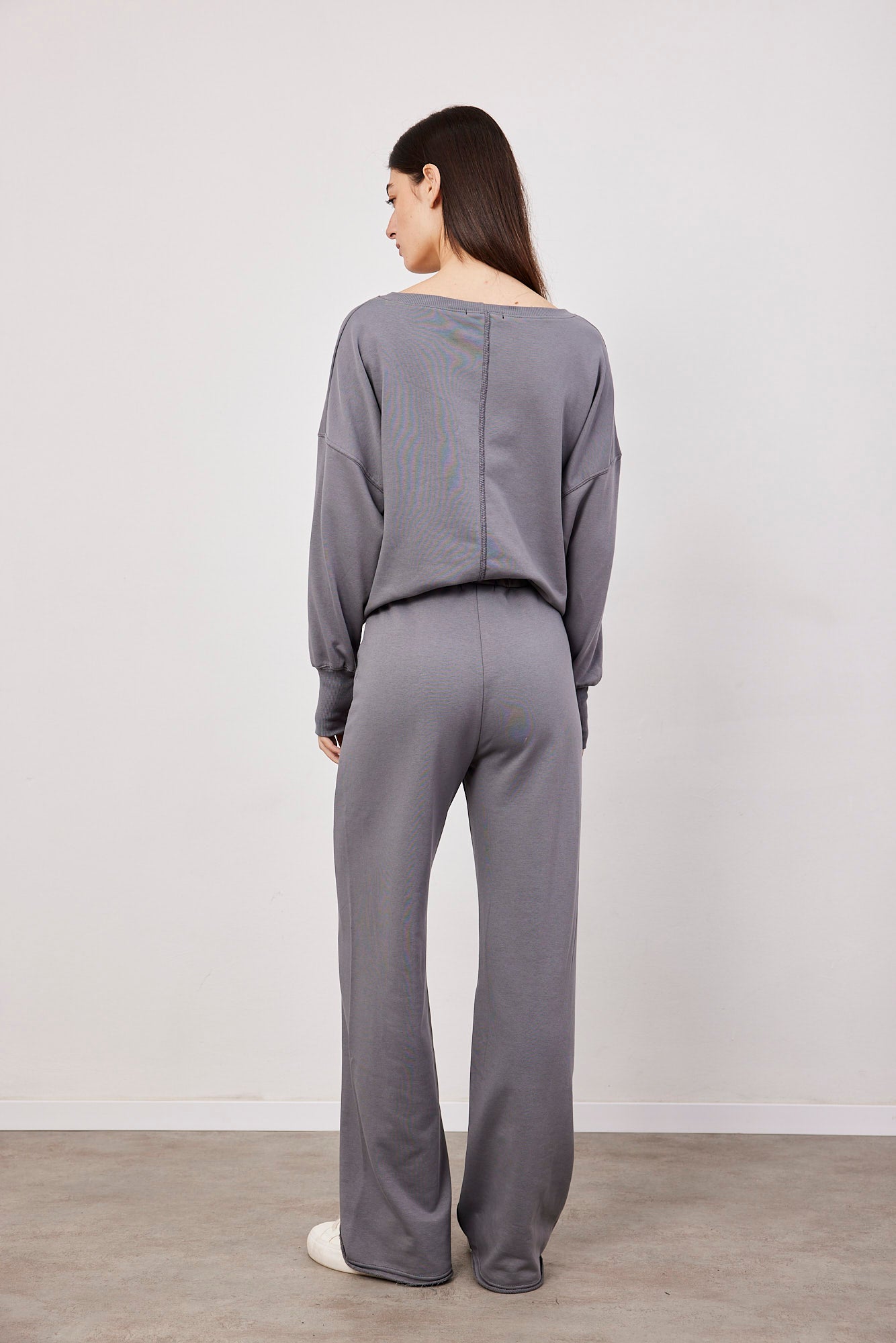 חליפת פרנץ׳ טרי עם שרוול כפפה