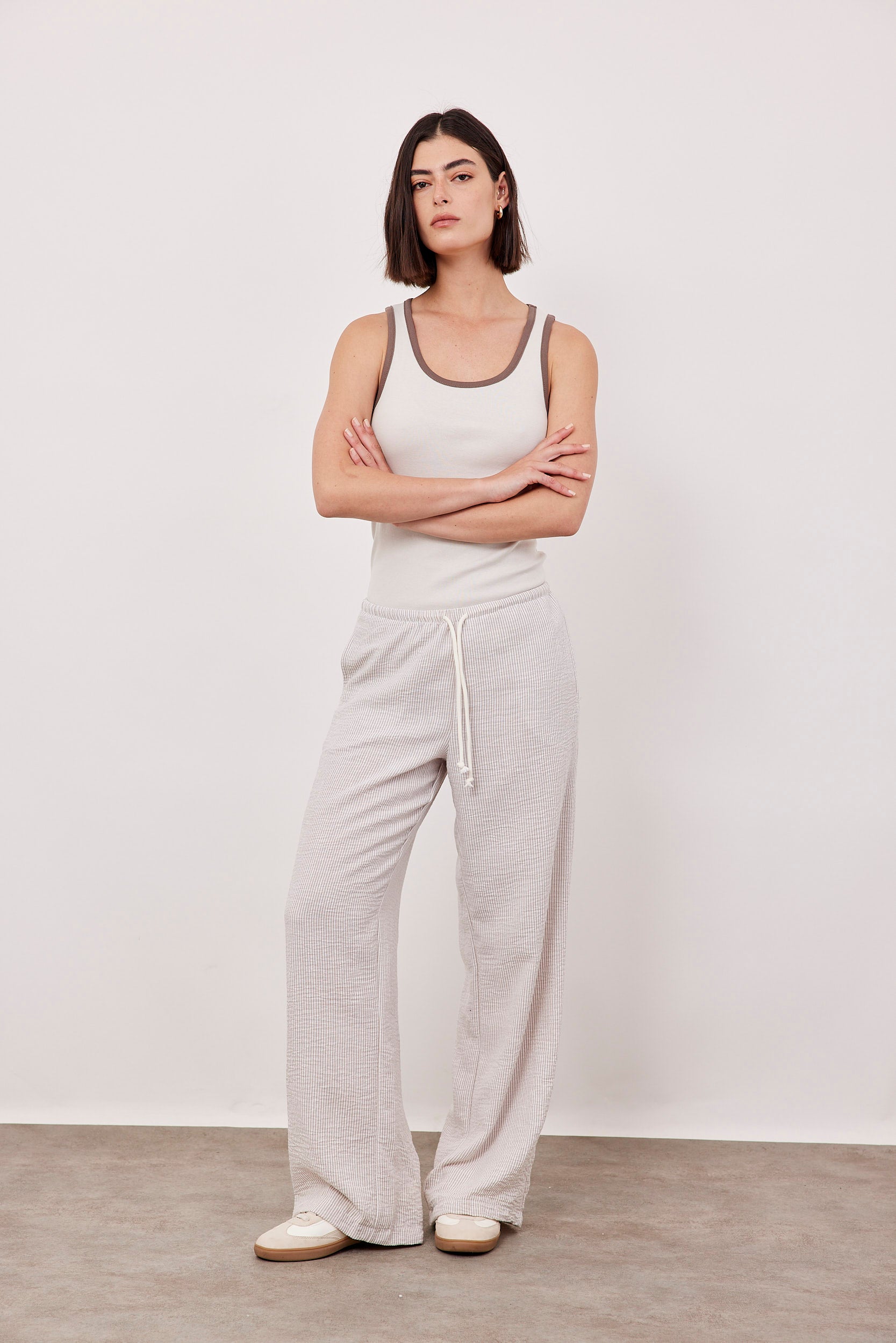 גופייה בשילוב צבעים