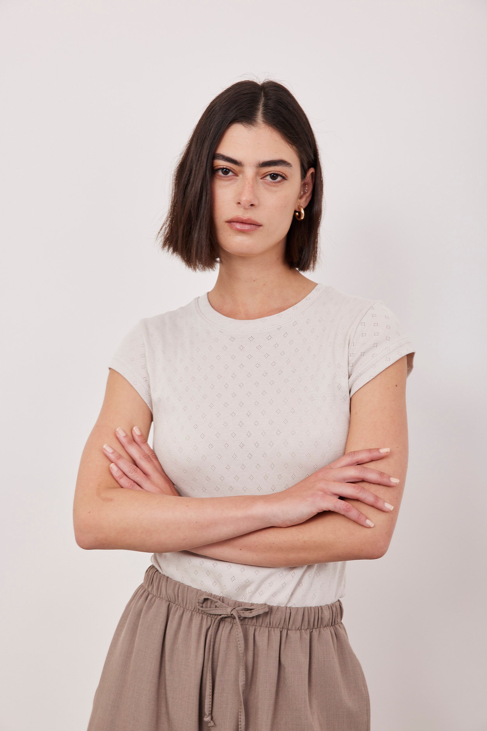 חולצת בייסיק ניקי בד פוינטל