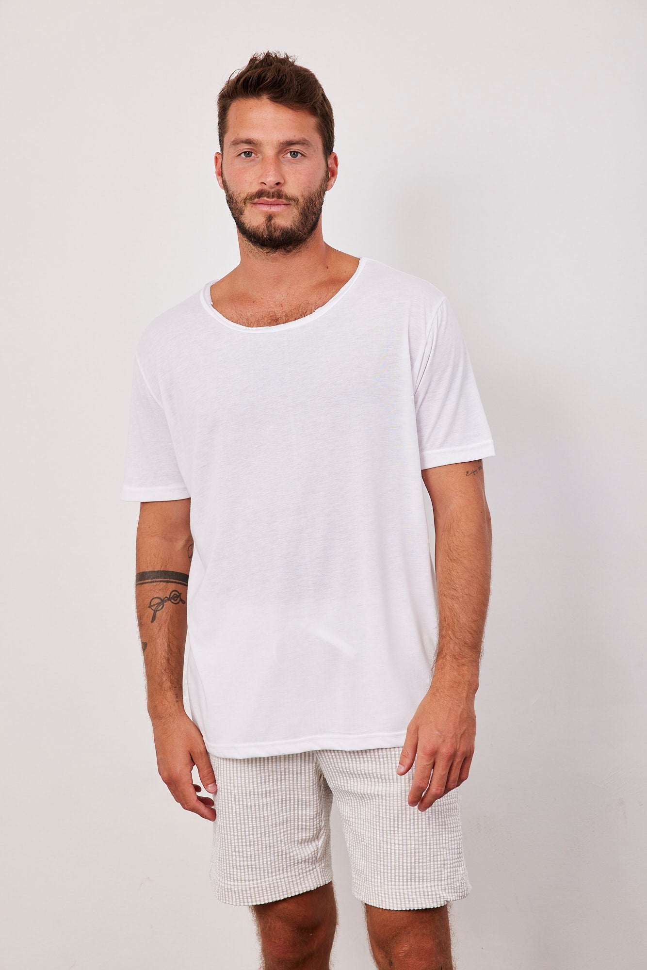 מכנסי ברמודה פסים - ITAY BRANDS