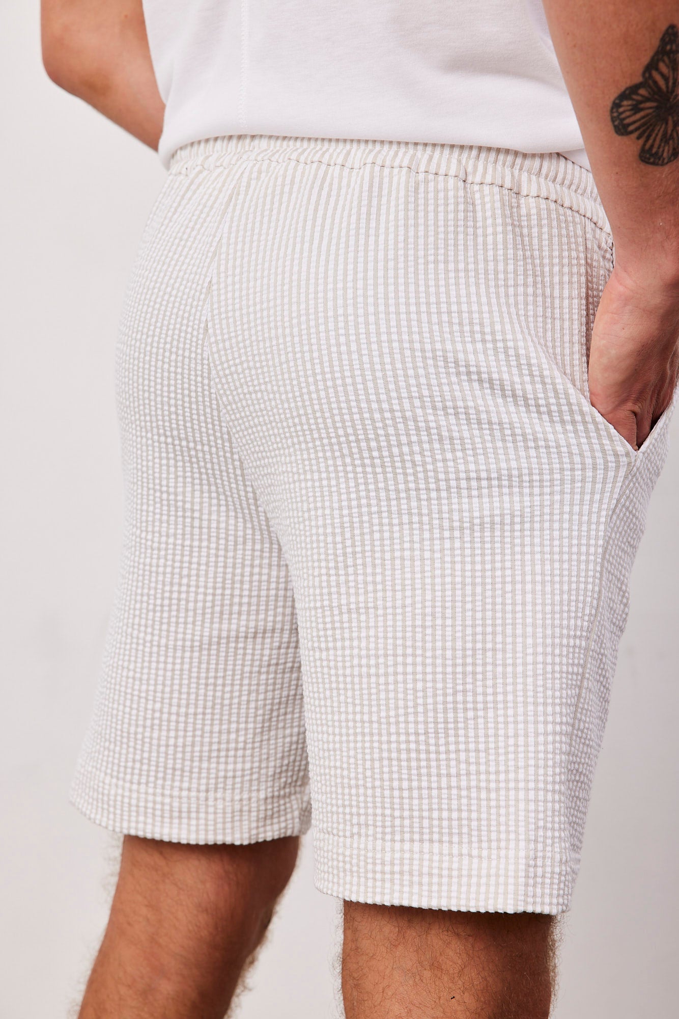 מכנסי ברמודה פסים - ITAY BRANDS