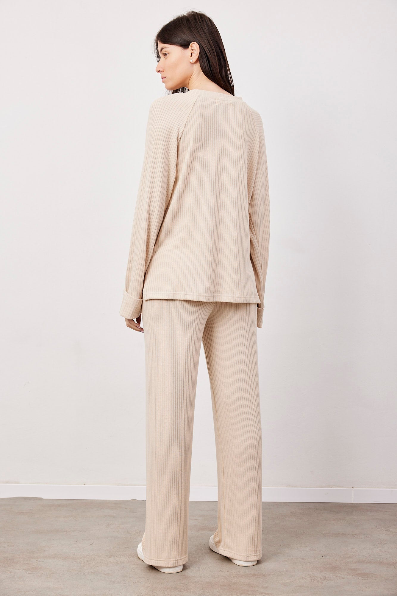 חליפה מתרחבת בטקסטורת פסים - ITAY BRANDS