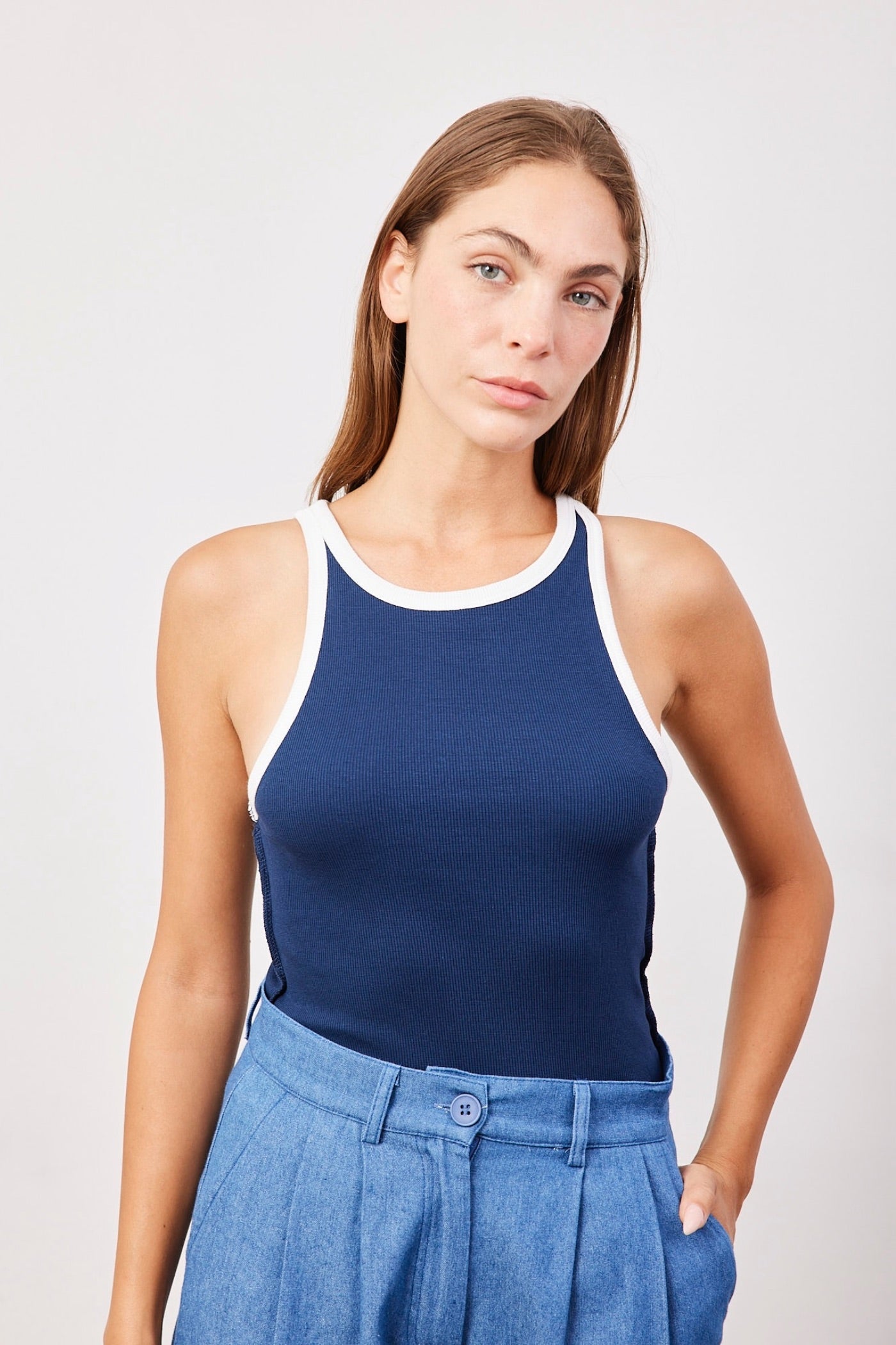 גופיית רייסר קולר בלוק - ITAY BRANDS