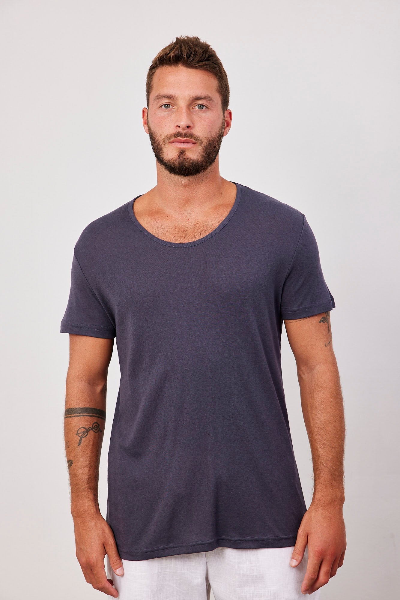 טי-שרט מבד רך במפתח עגול - ITAY BRANDS