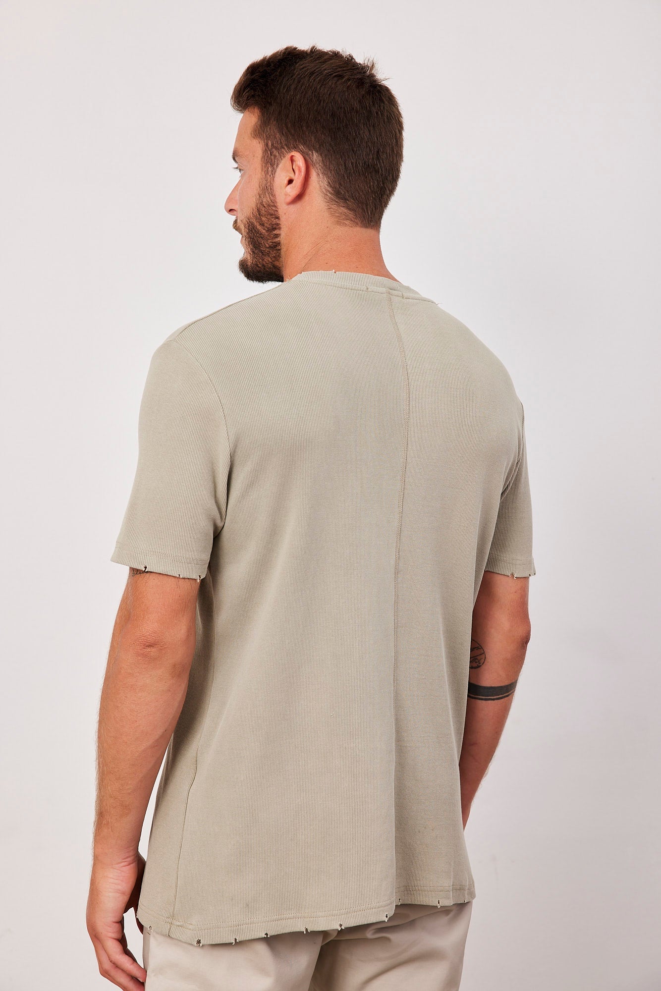 טי-שרט וופל עם קרעים - ITAY BRANDS