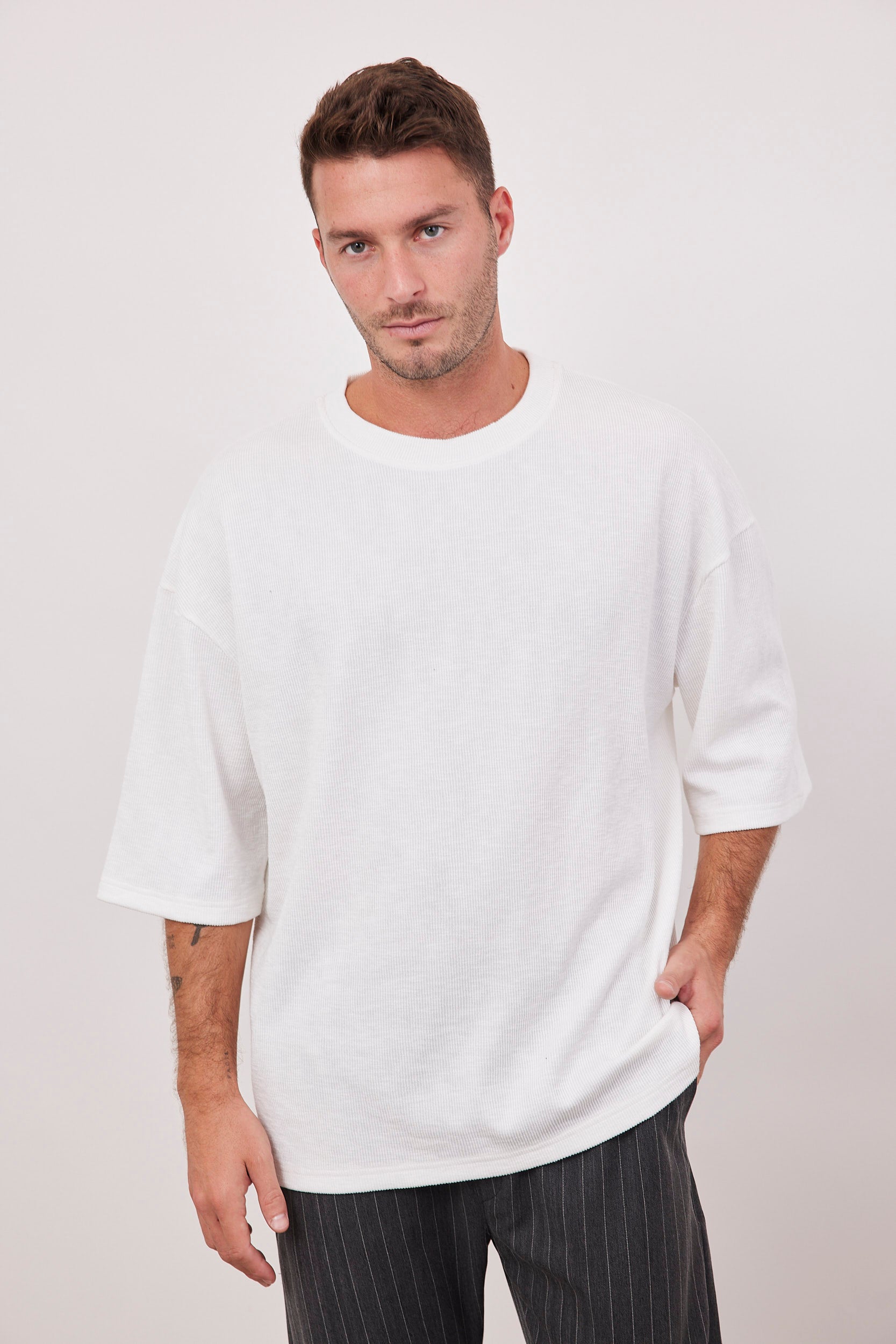 טי-שרט מבד ריב