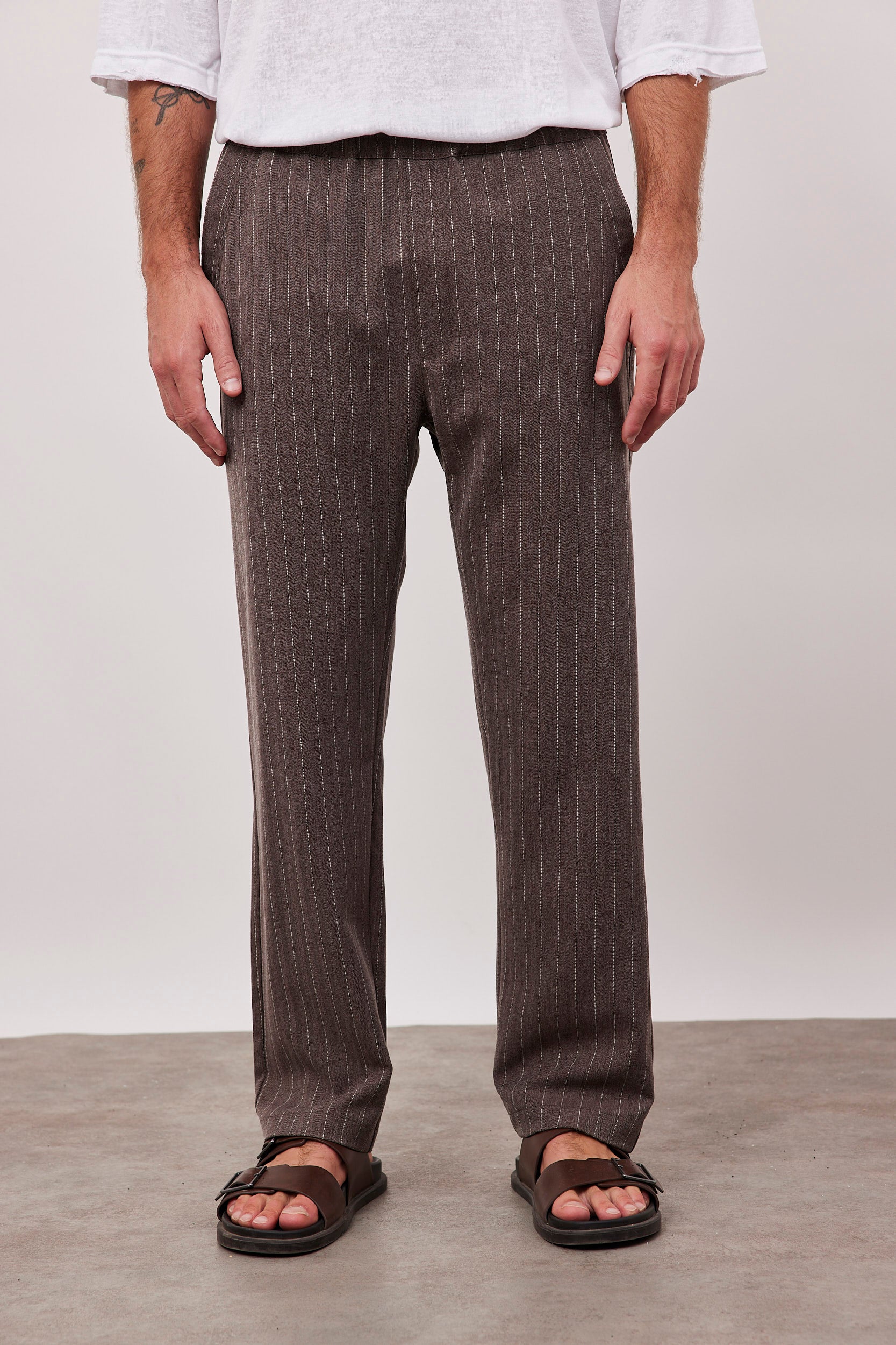 מכנסי פסים עם גומי