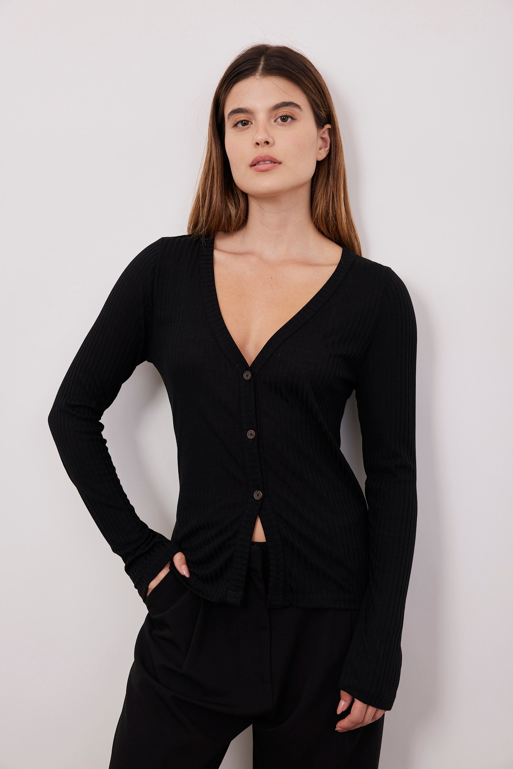 חולצת ריב מכופתרת