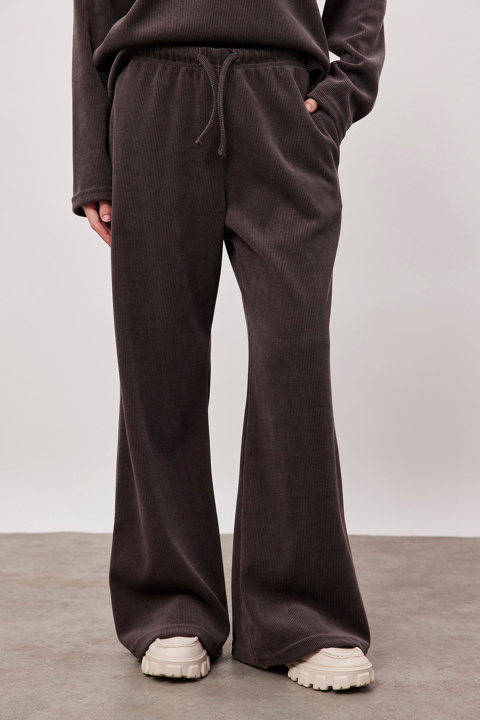 מכנסי סריג קורדרוי