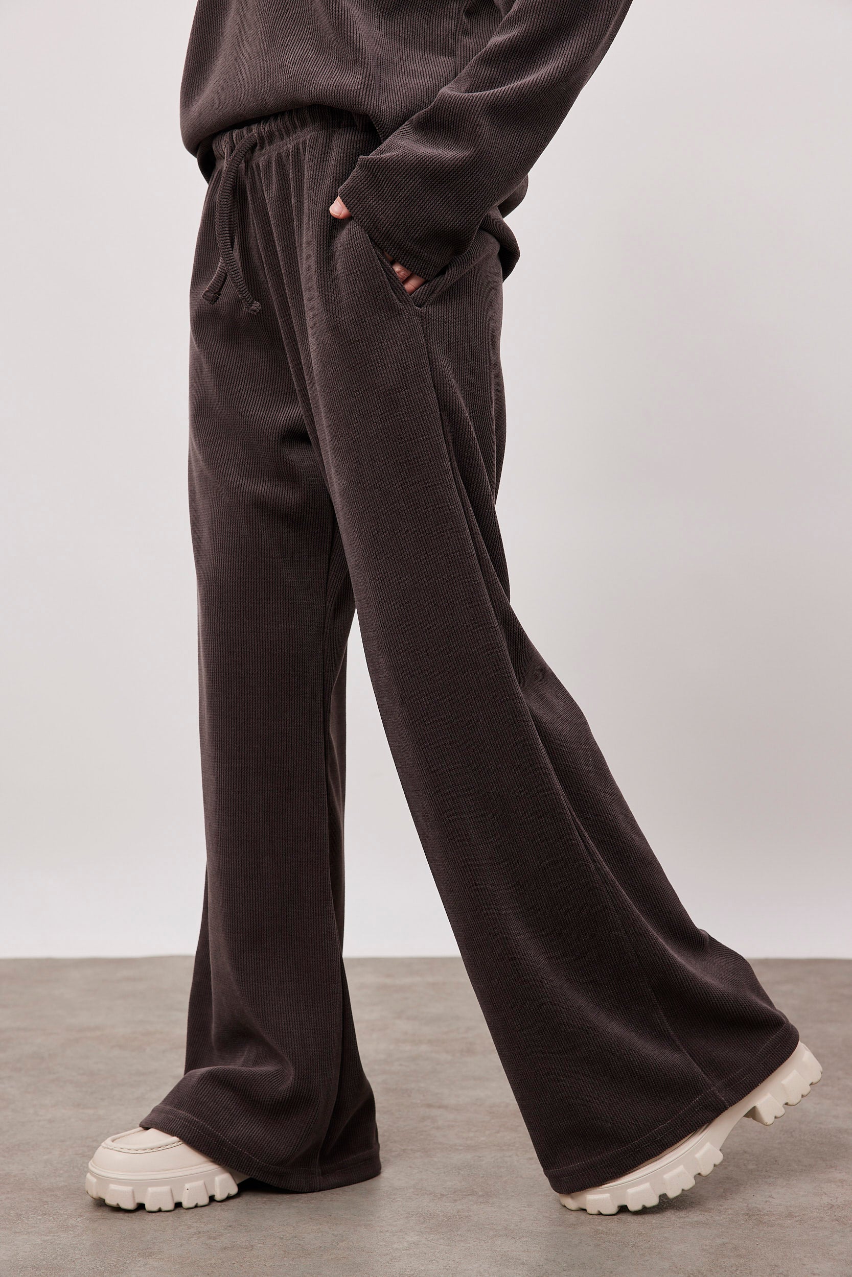 מכנסי סריג קורדרוי