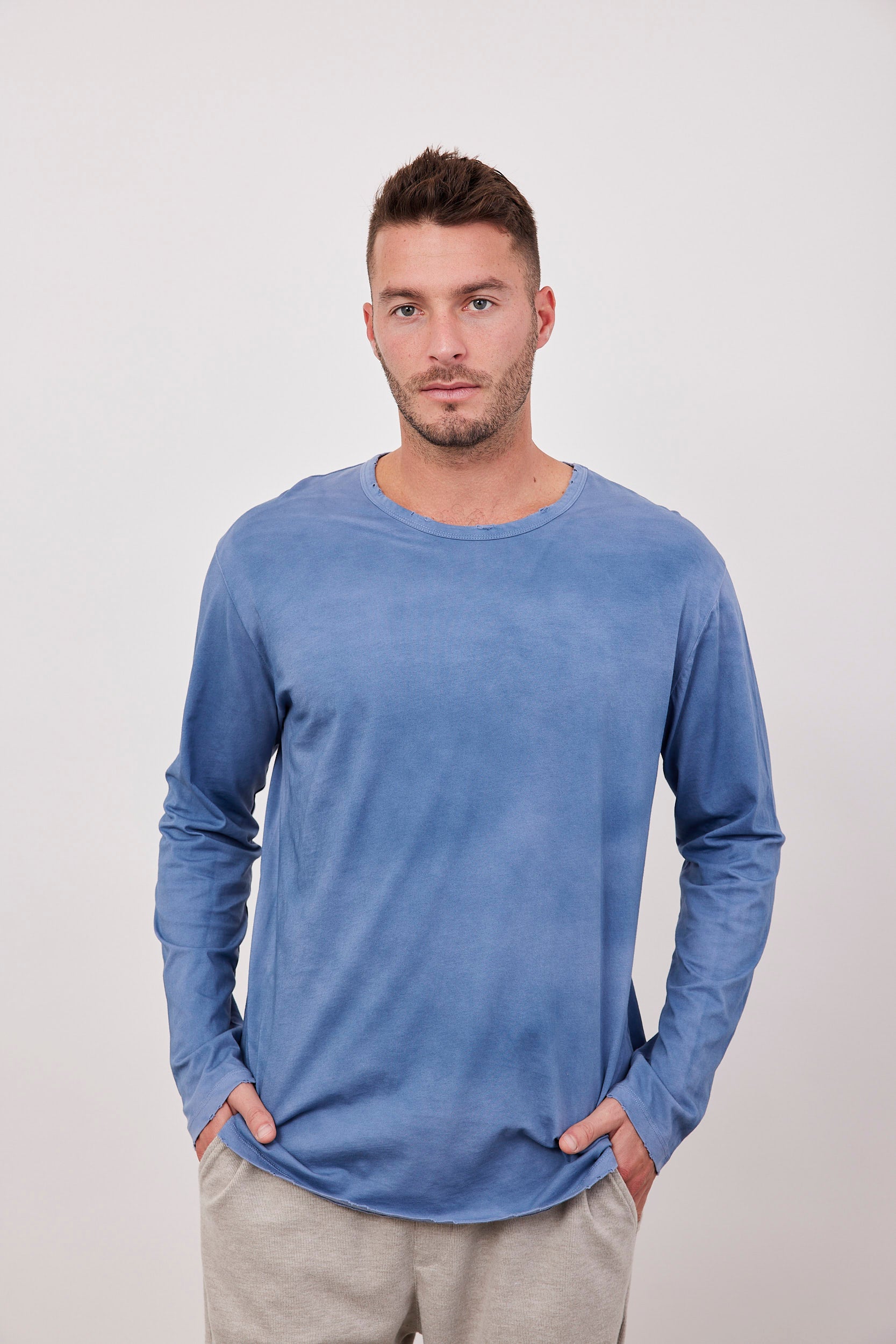 חולצת ווש ארוכה