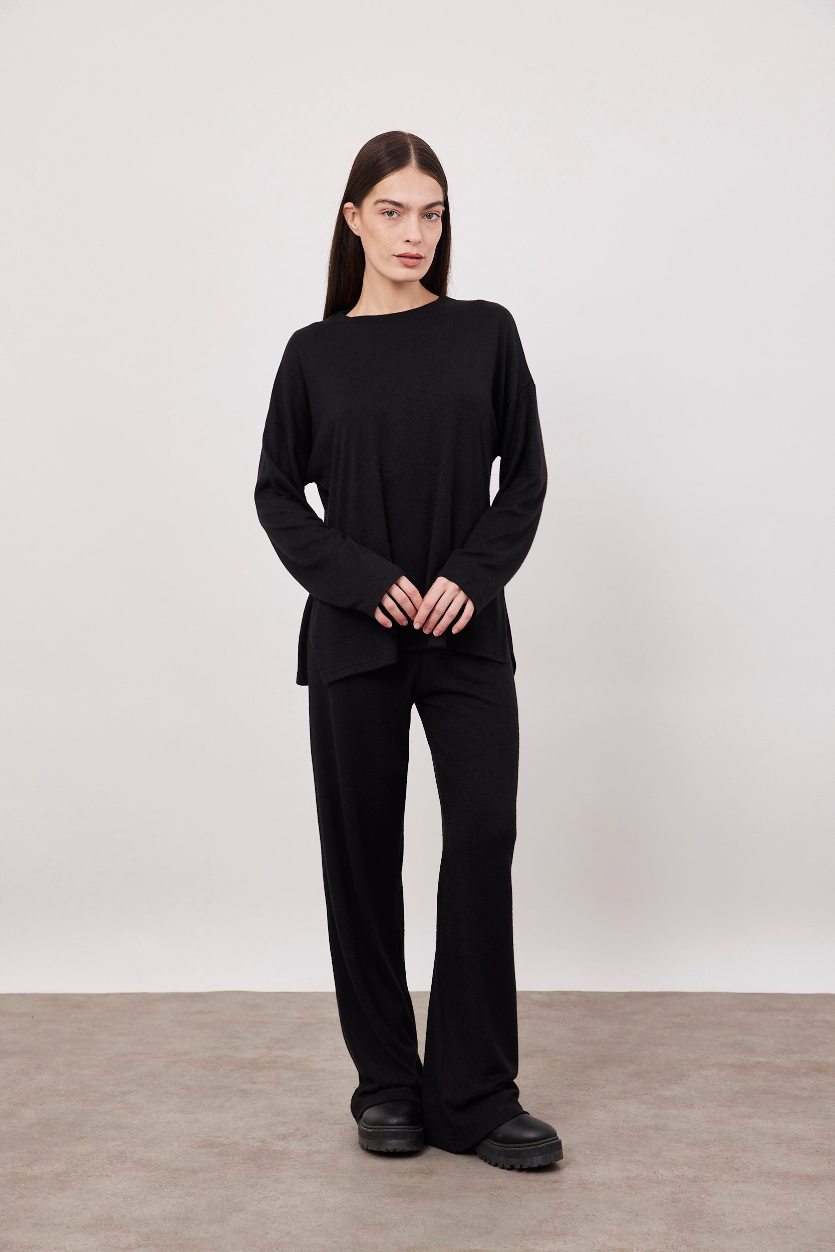 חולצת סריג ארוכה