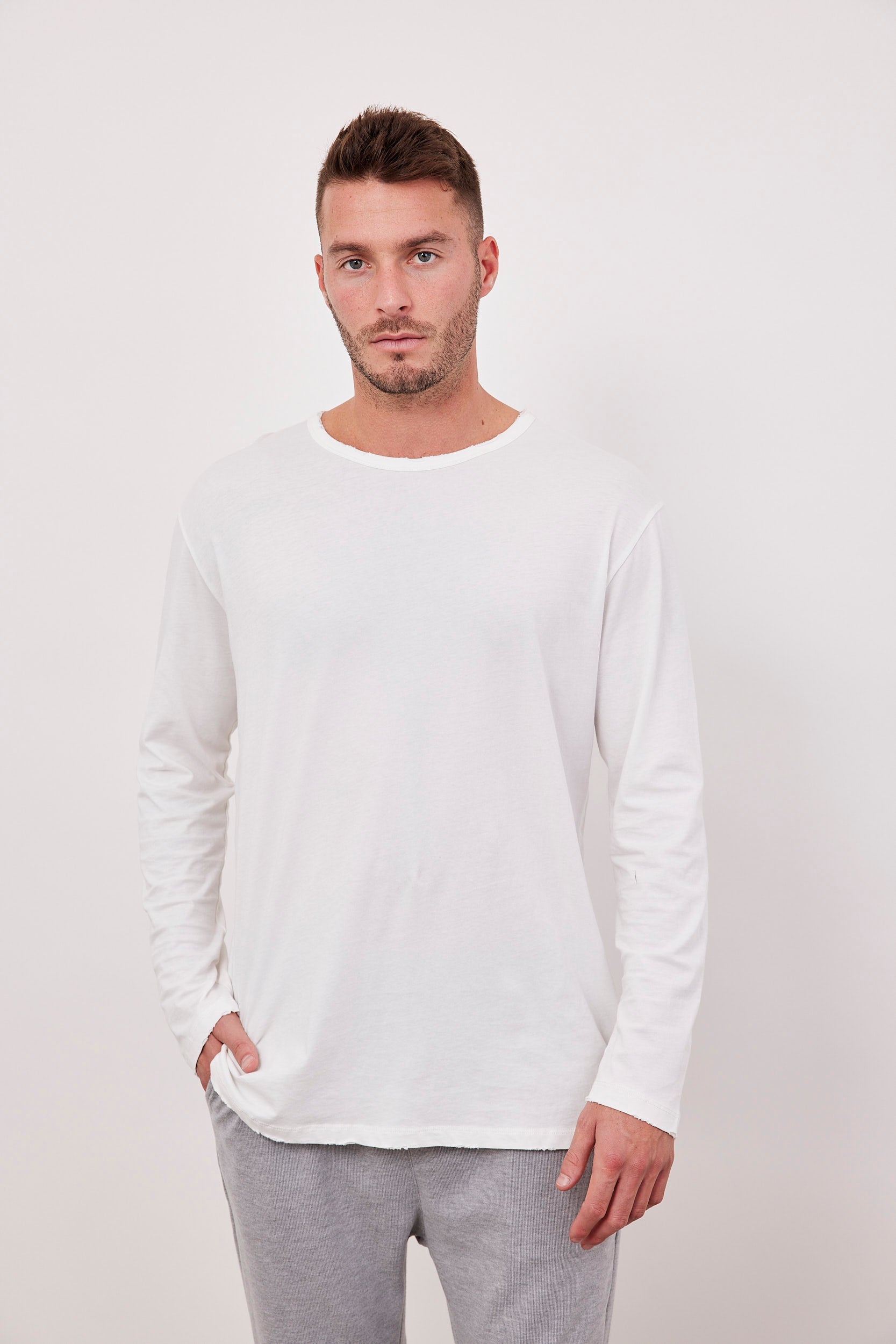 חולצת ווש ארוכה