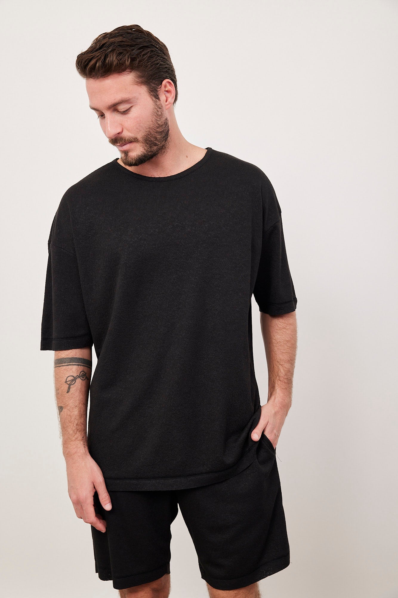 חליפה קצרה בטקסטורה - ITAY BRANDS