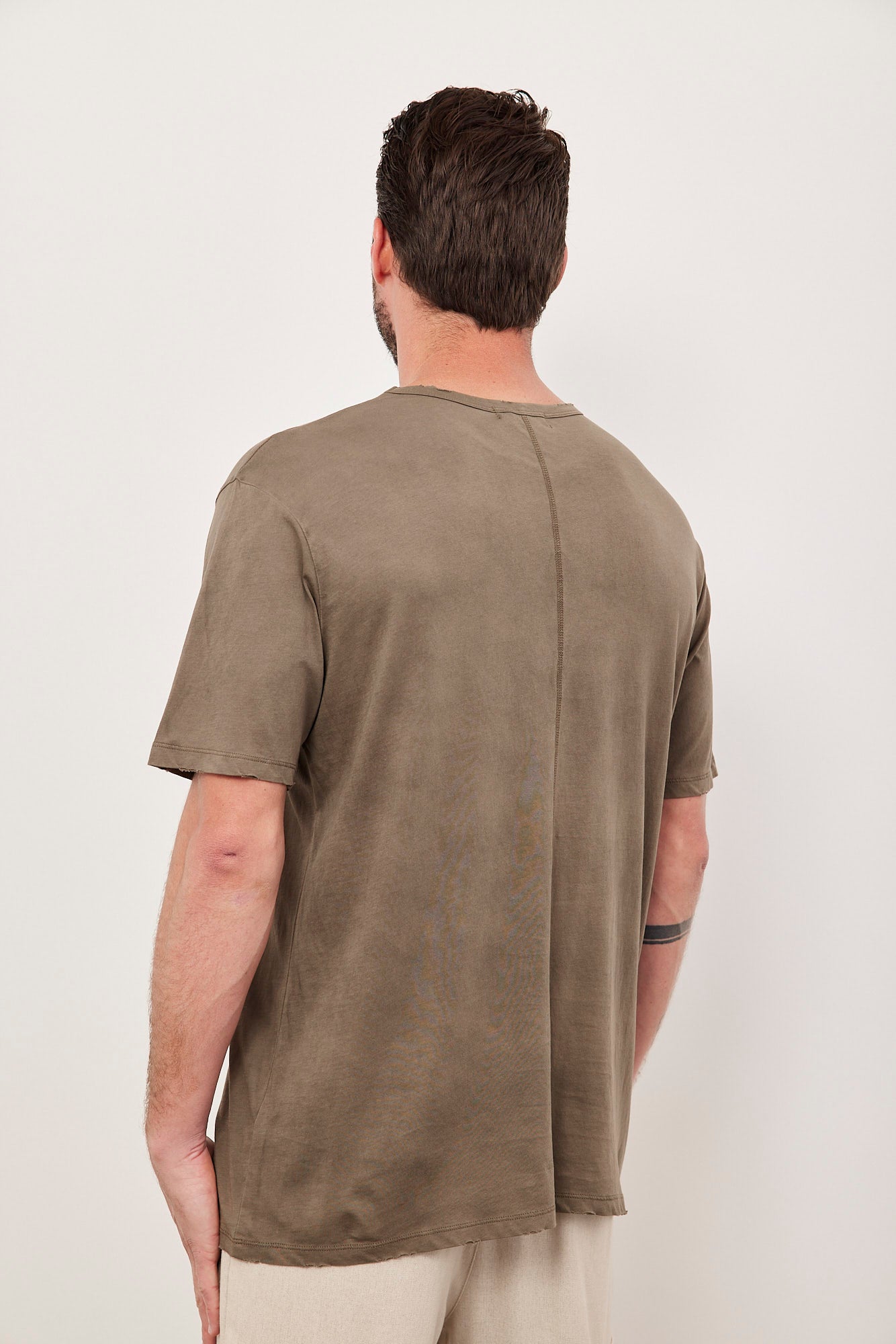 חולצת ווש קצרה עם גימור פרום - ITAY BRANDS