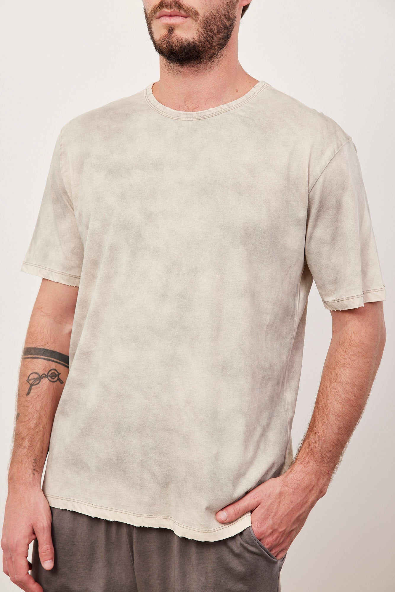 חולצת ווש קצרה עם גימור פרום - ITAY BRANDS