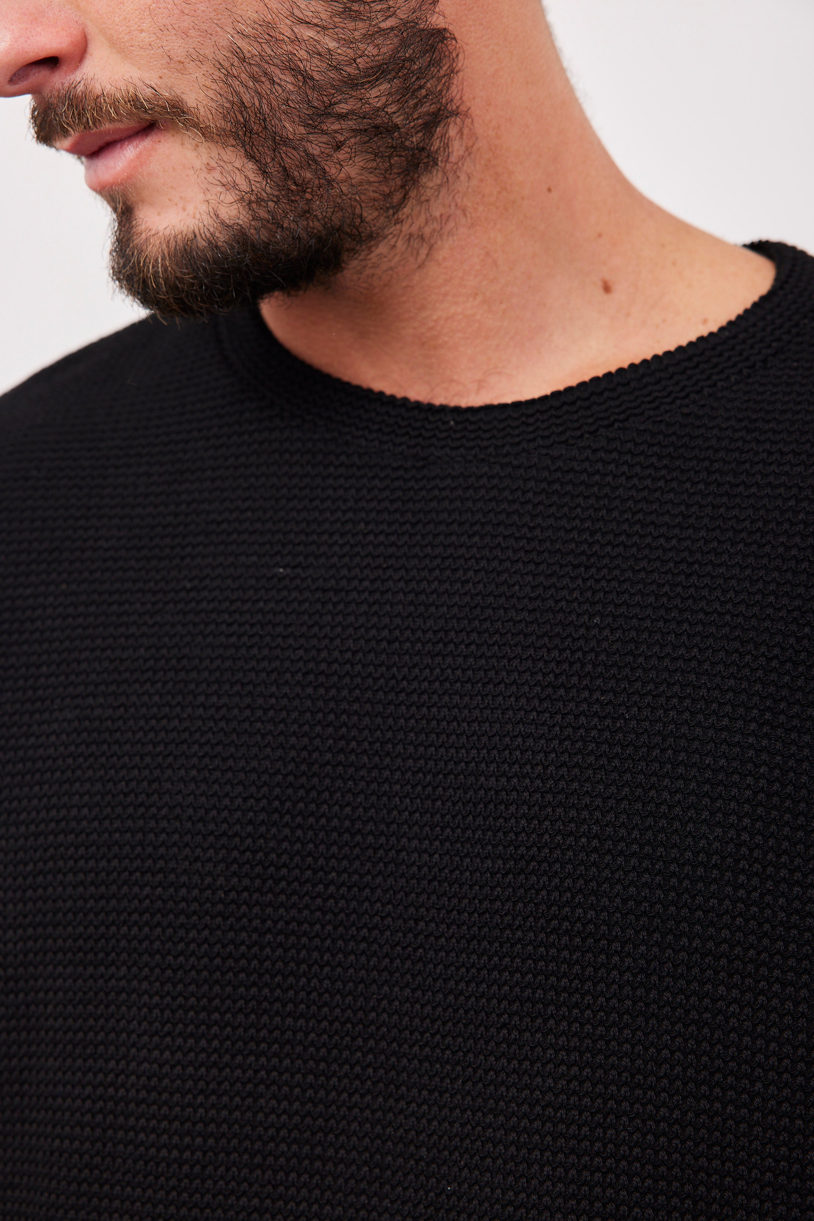 חולצת סריג מבד פיקה - ITAY BRANDS