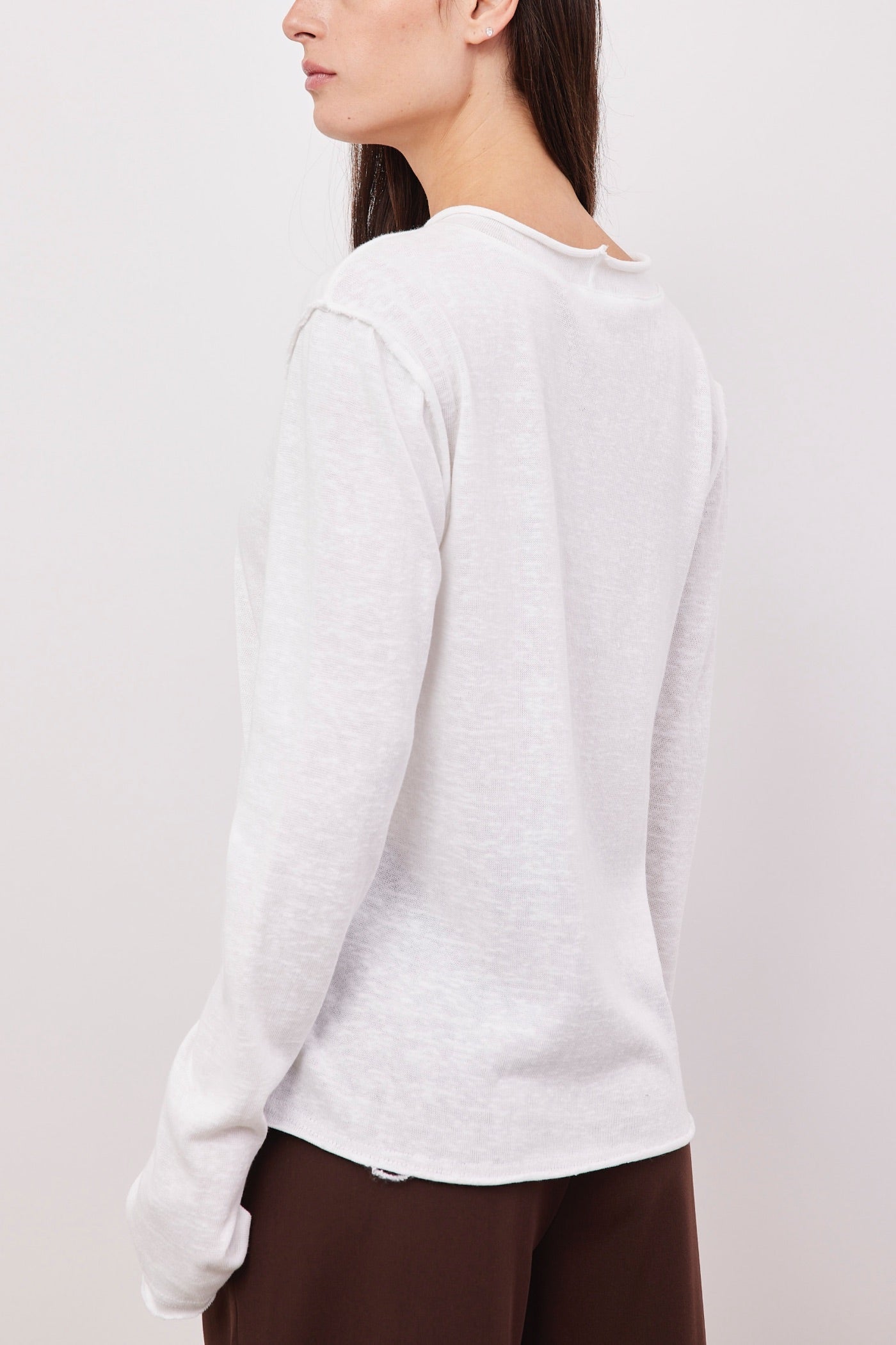 חולצה ארוכה עם תיפורים בולטים - ITAY BRANDS