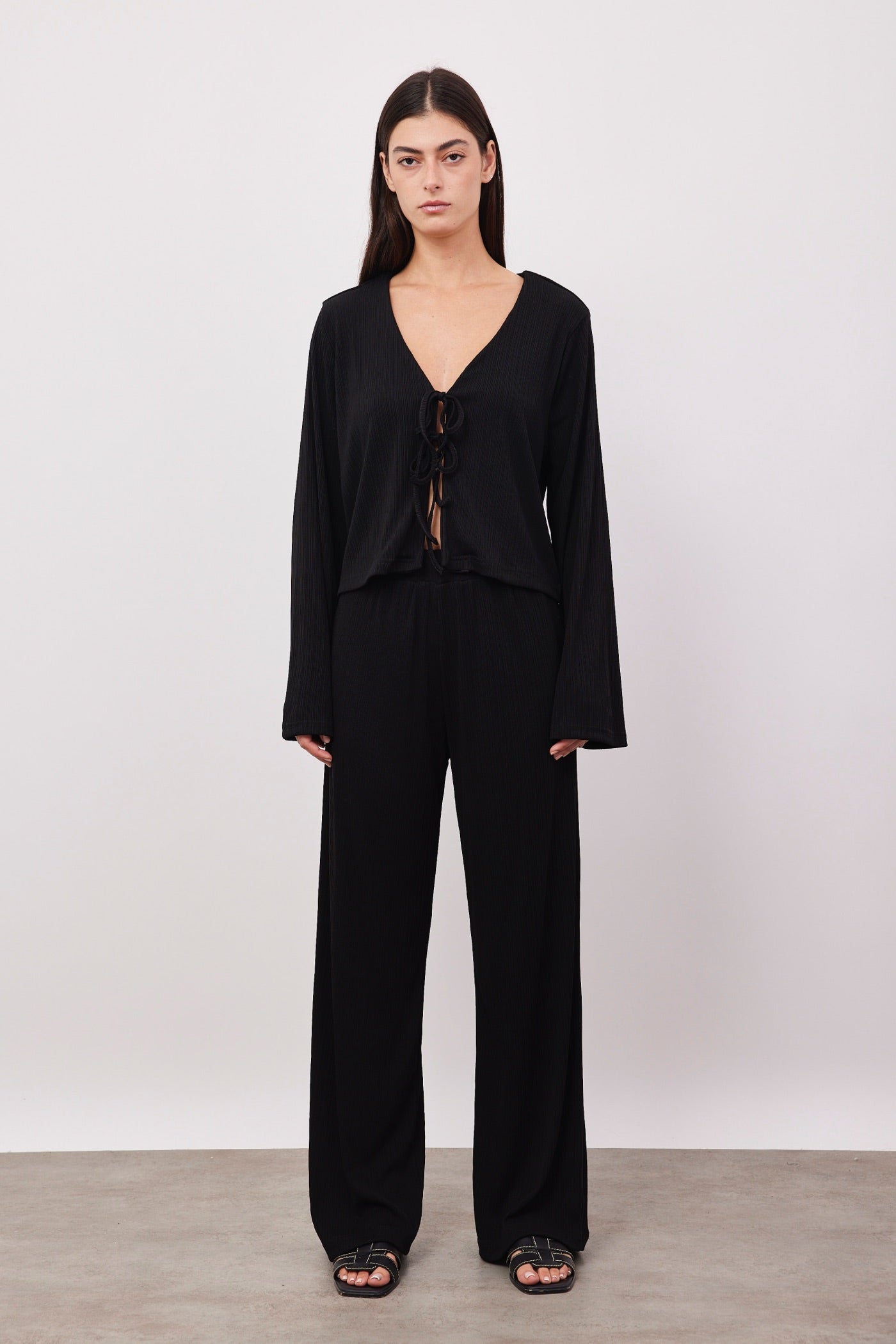 חליפת קשירה בטקסטורת פסים - ITAY BRANDS