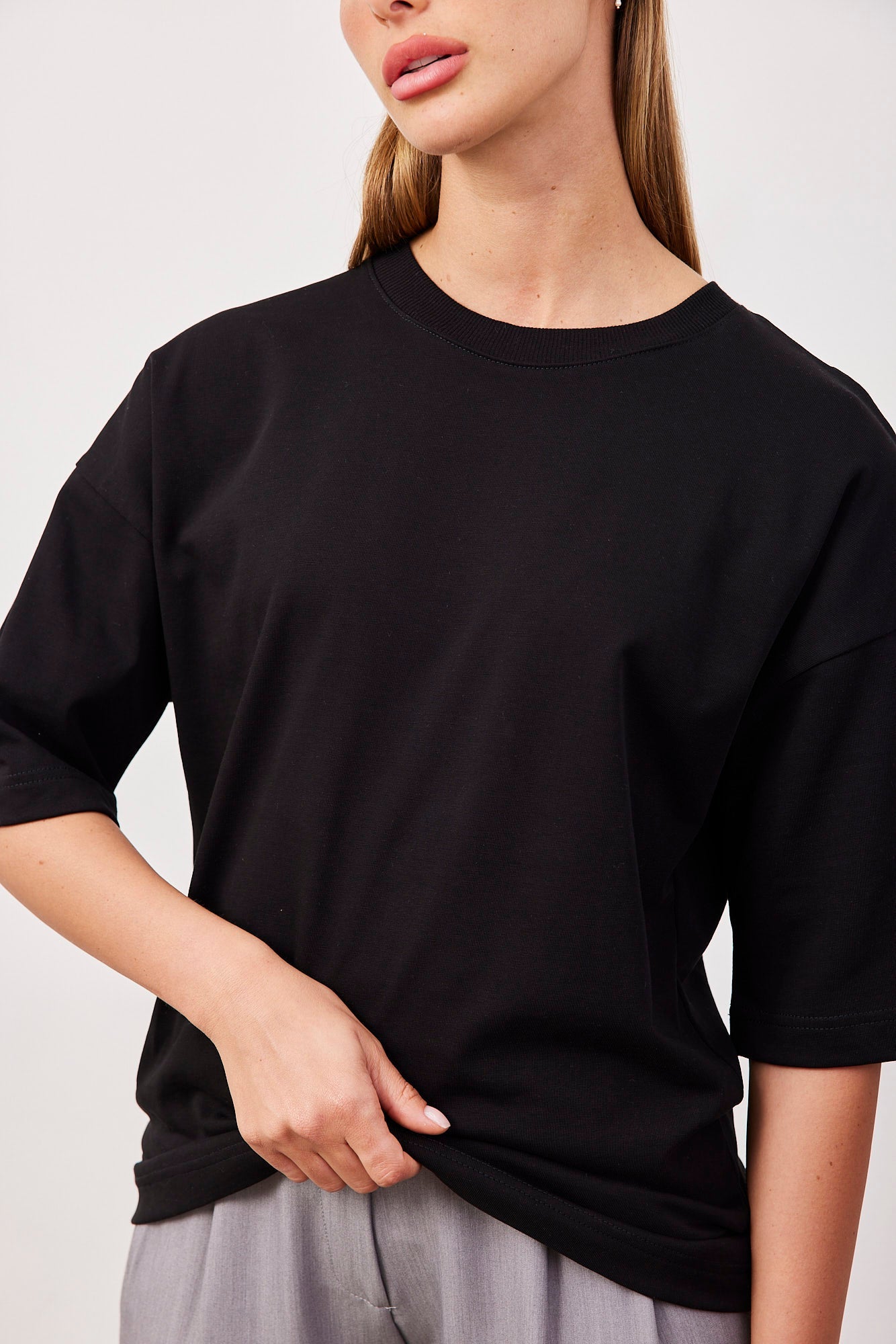 טי-שרט אוברסייז שרוול אמצע - ITAY BRANDS