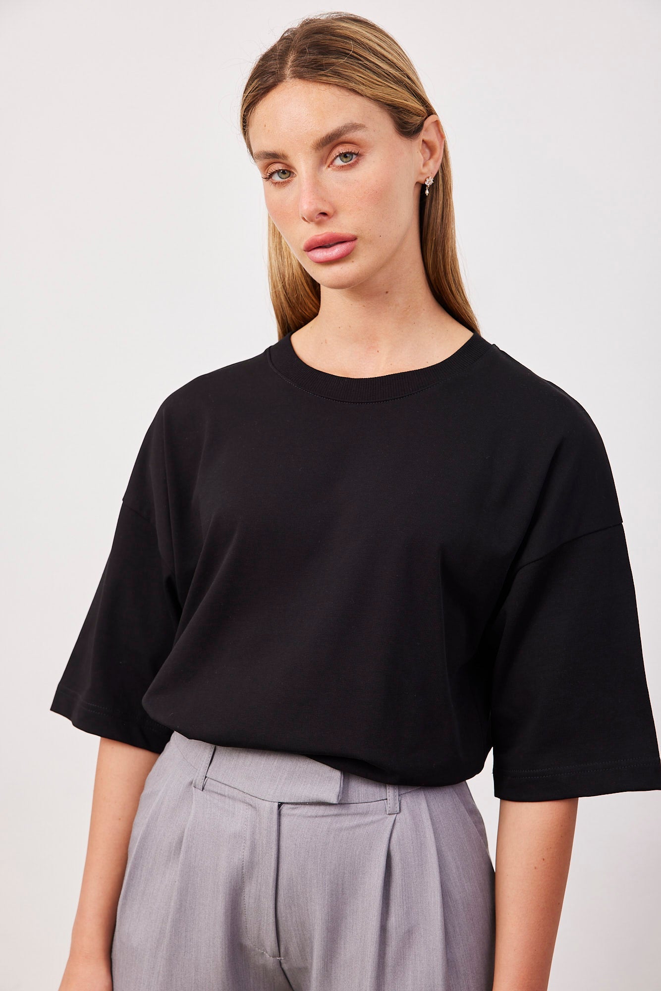 טי-שרט אוברסייז שרוול אמצע - ITAY BRANDS