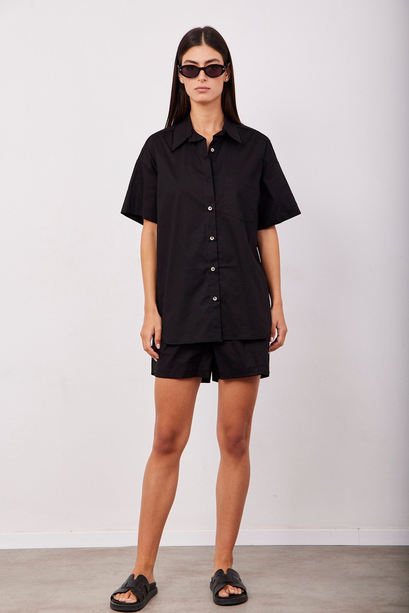 חליפת פרקל מכופתרת קצרה - ITAY BRANDS