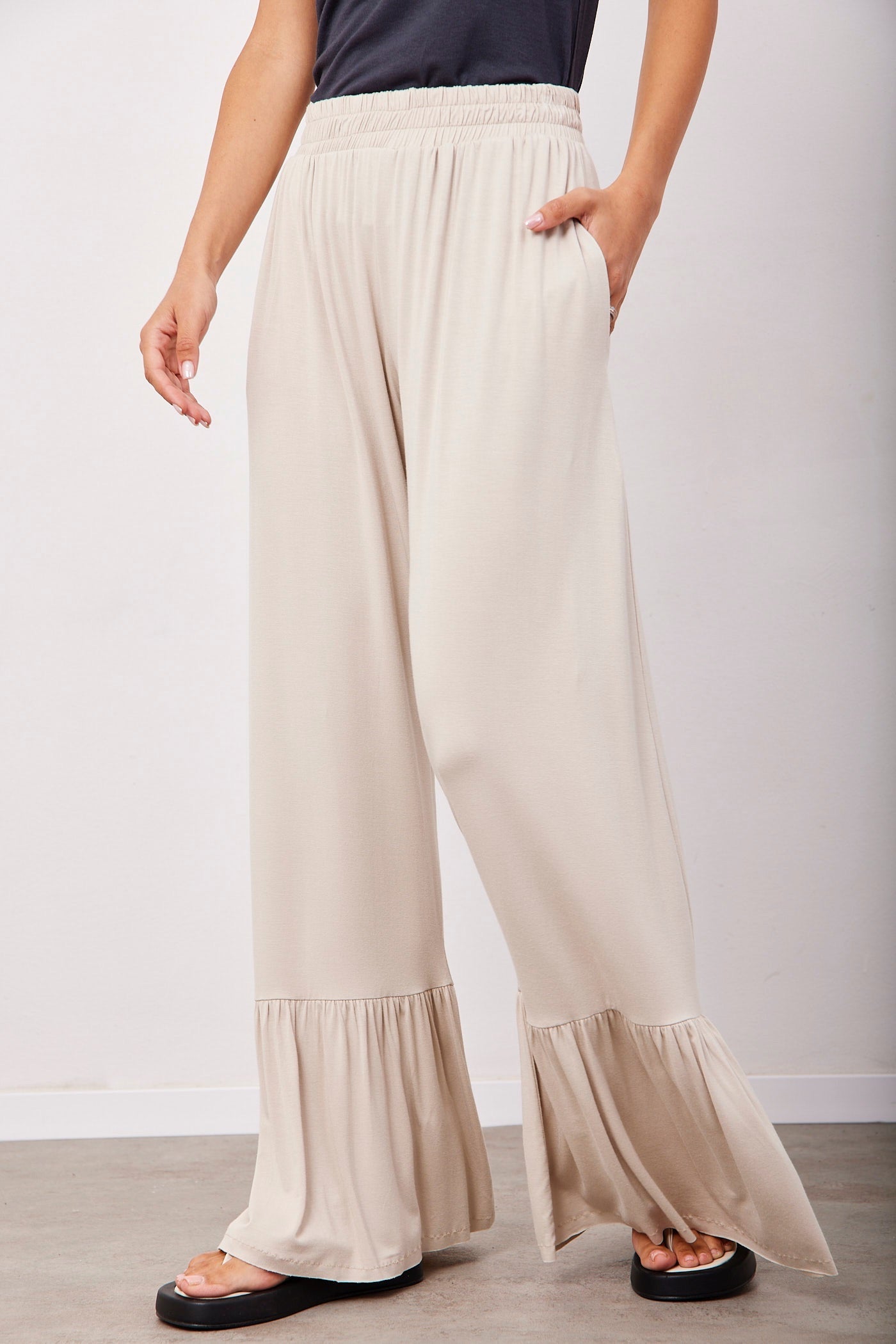 מכנסי פדלפון בסיומת מלמלה - ITAY BRANDS