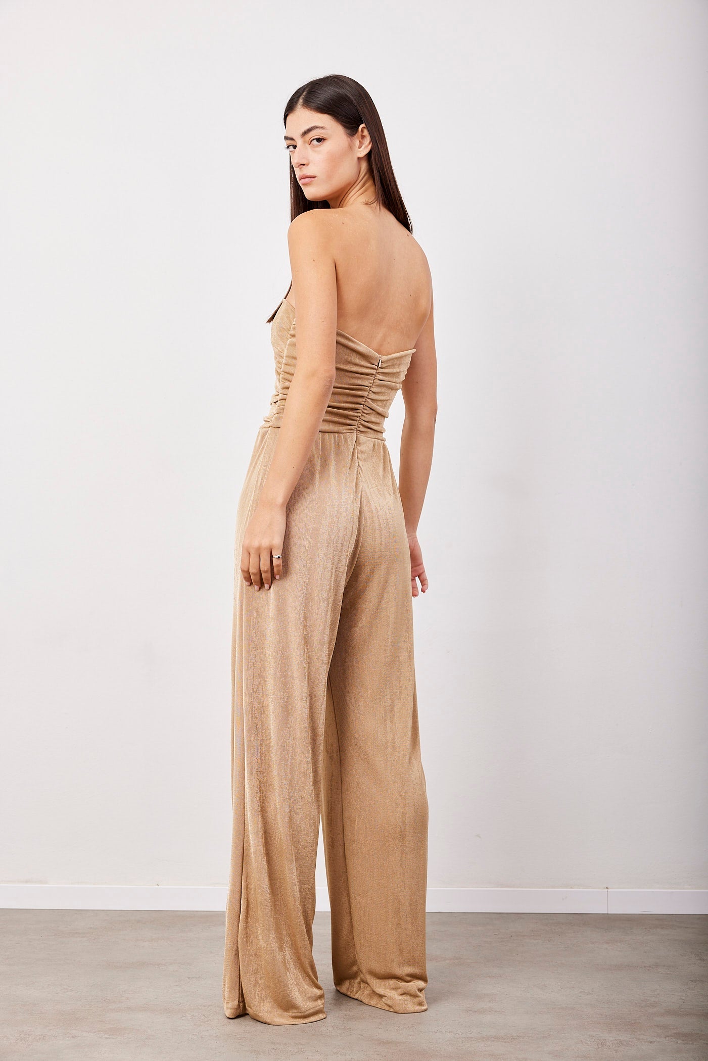 אוברול סטרפלס מסובב - ITAY BRANDS