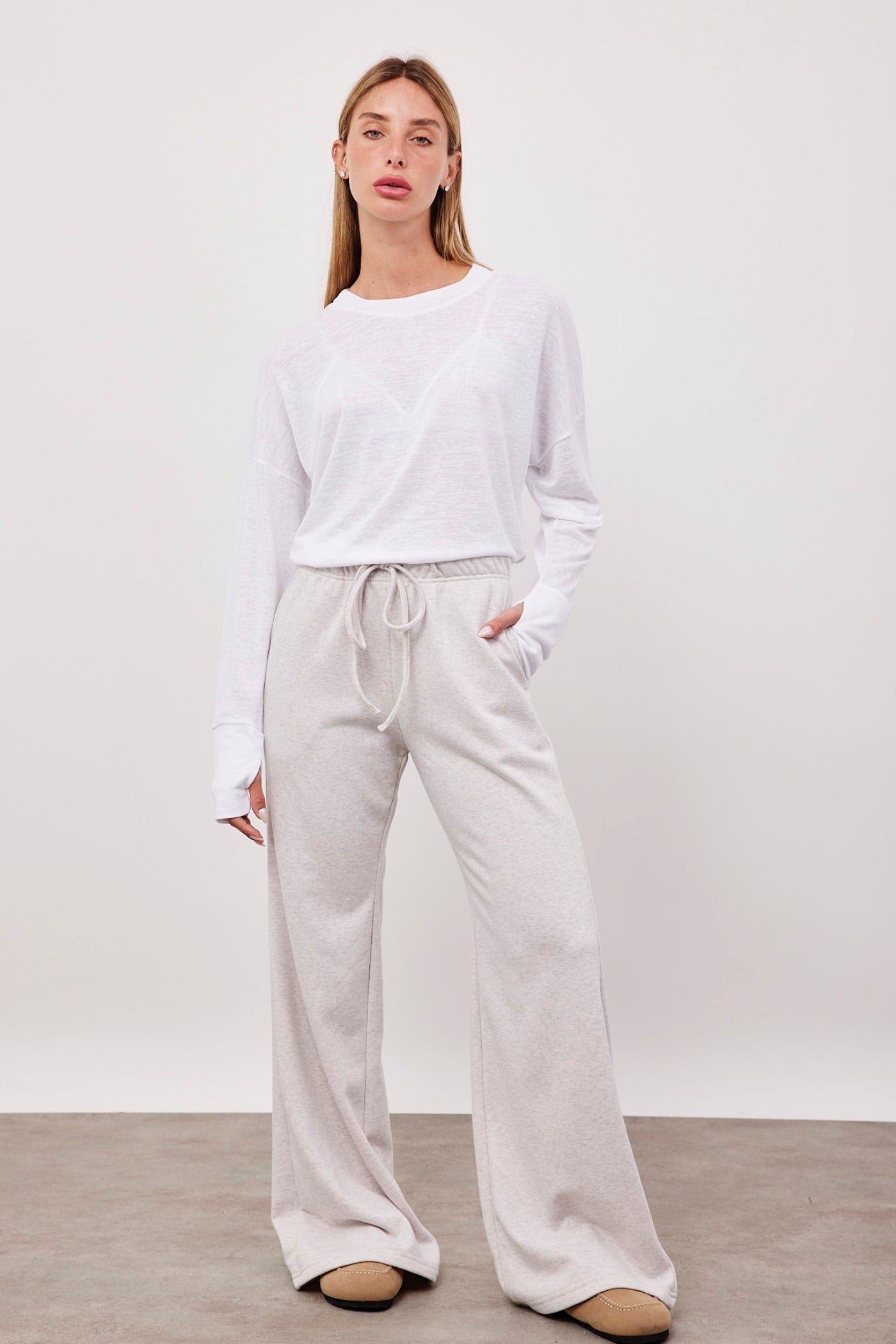 מכנסי טרנינג בגזרה רחבה - ITAY BRANDS