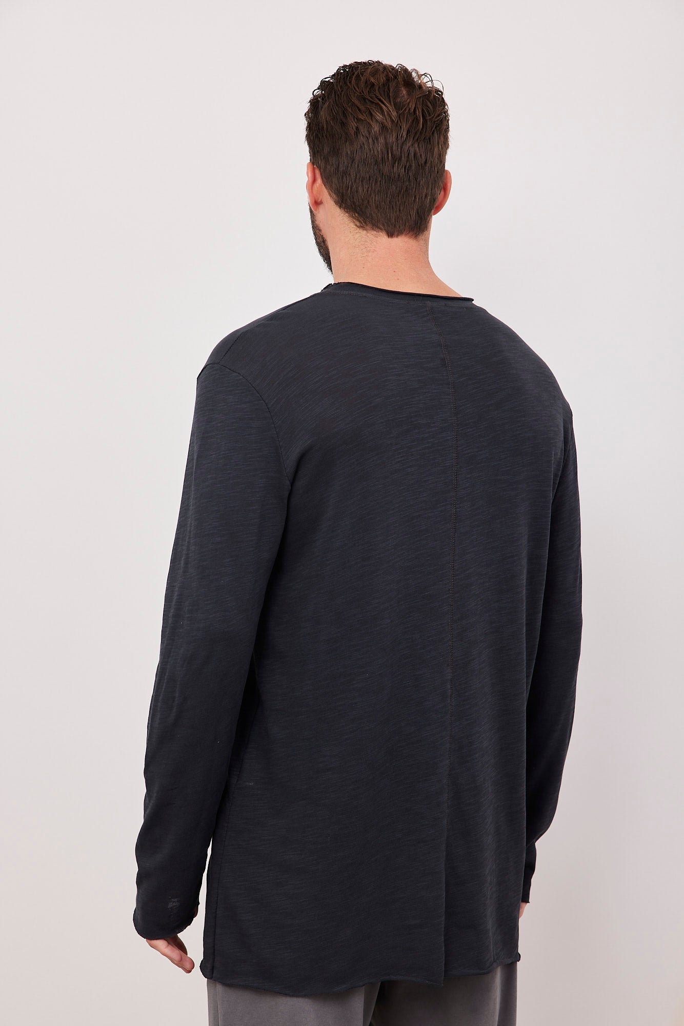 חולצת כותנה מלאנז׳ בסיומת פרומה - ITAY BRANDS