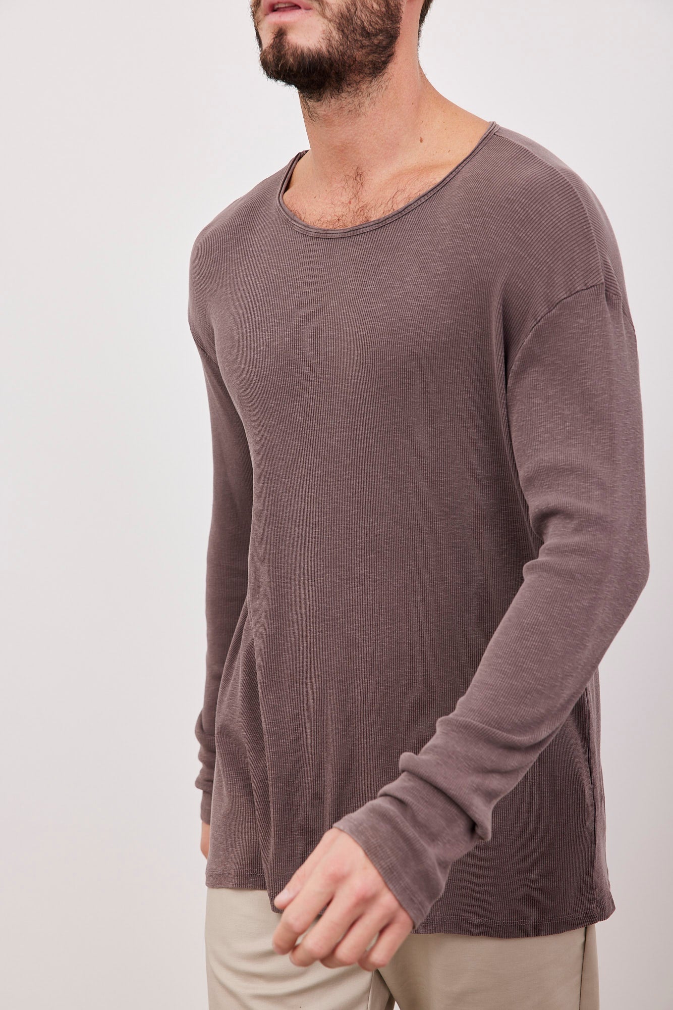 חולצת ריב ווש ארוכה - ITAY BRANDS