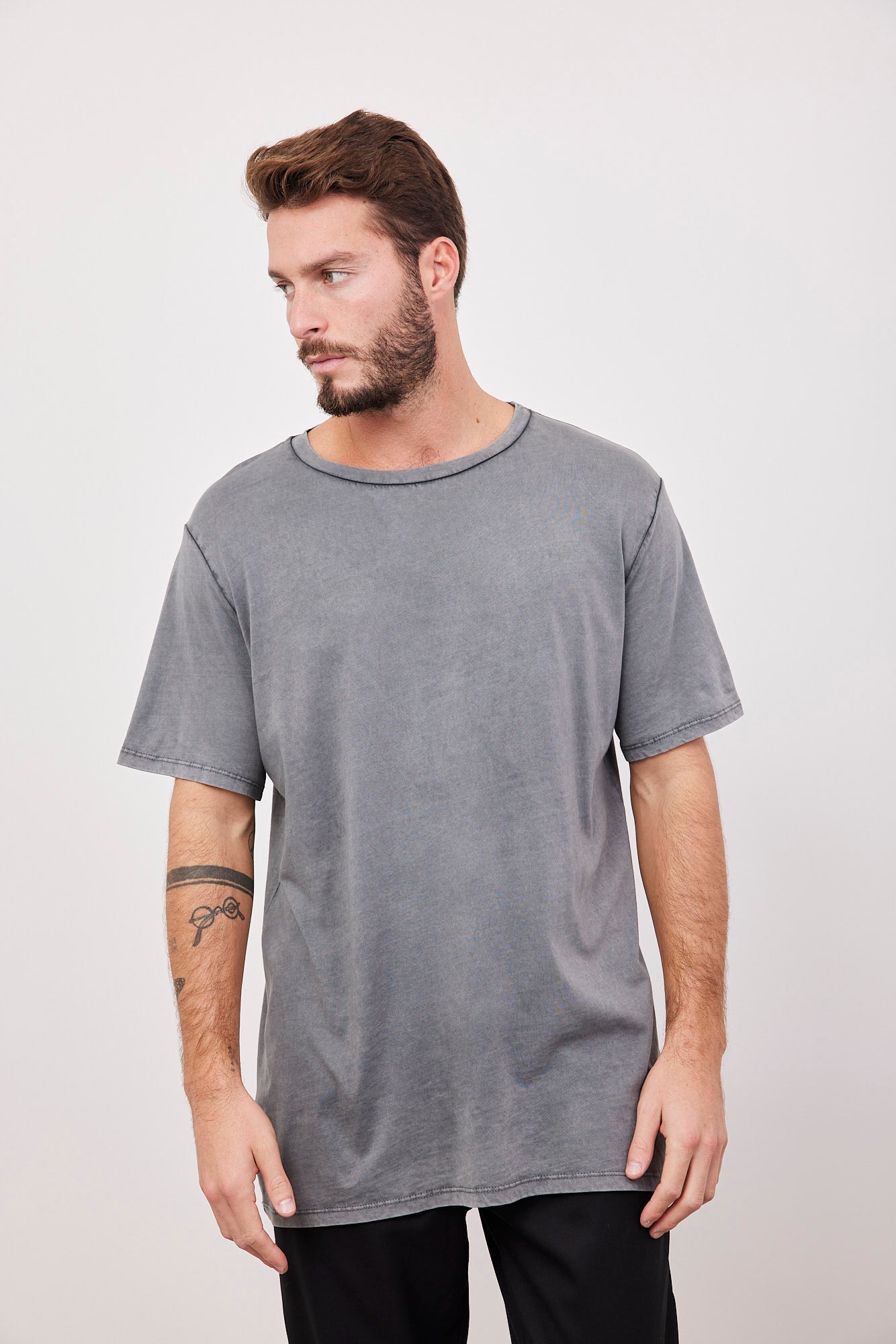 חולצת ווש כותנה קצרה - ITAY BRANDS