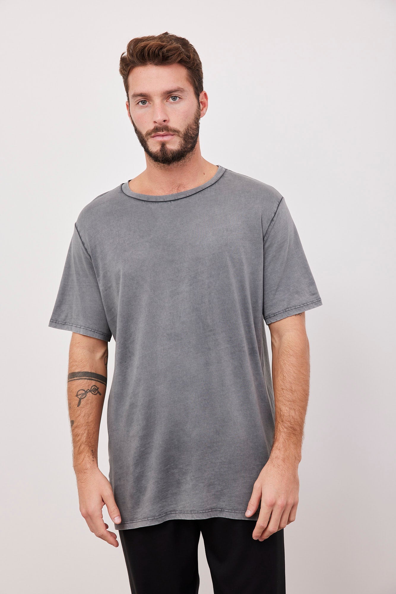 חולצת ווש כותנה קצרה - ITAY BRANDS