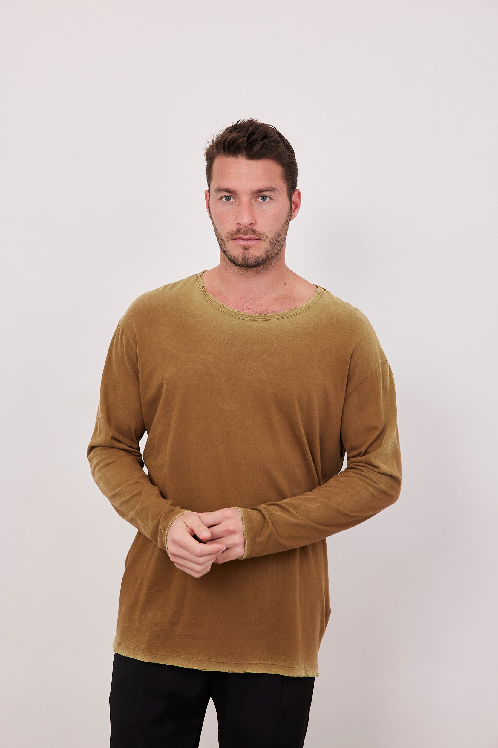 חולצת ווש ארוכה