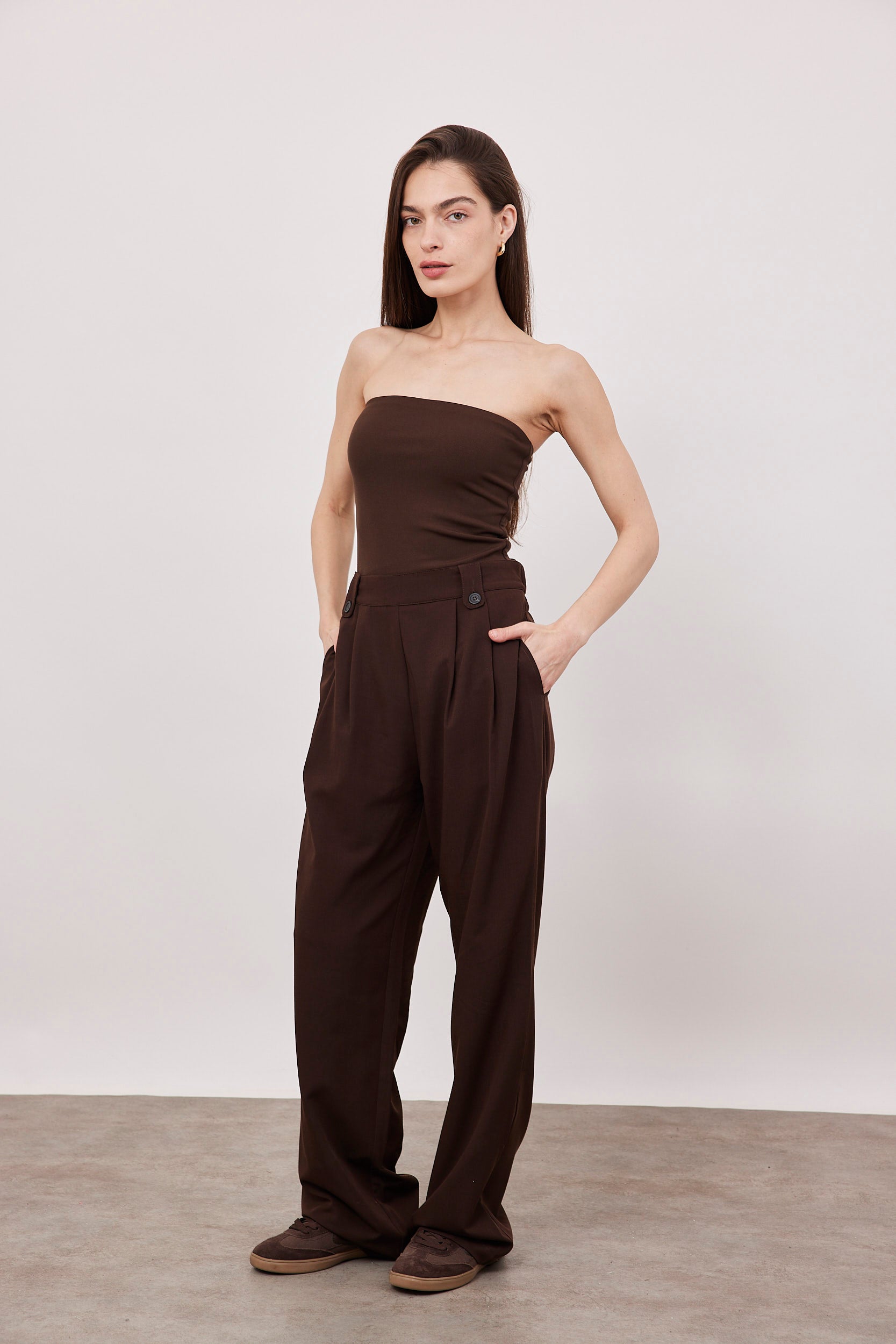 טופ סטרפלס מבד מחטב