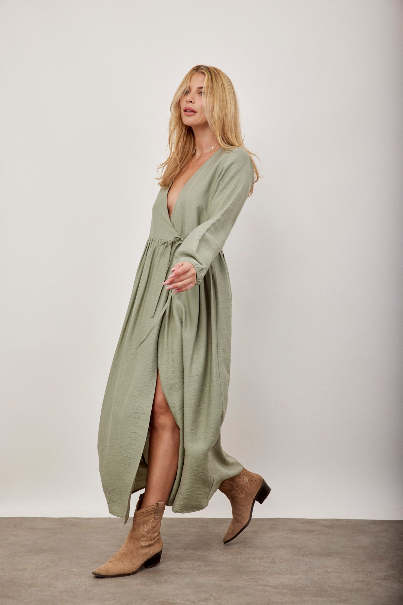 שמלת מקסי מעטפת - ITAY BRANDS