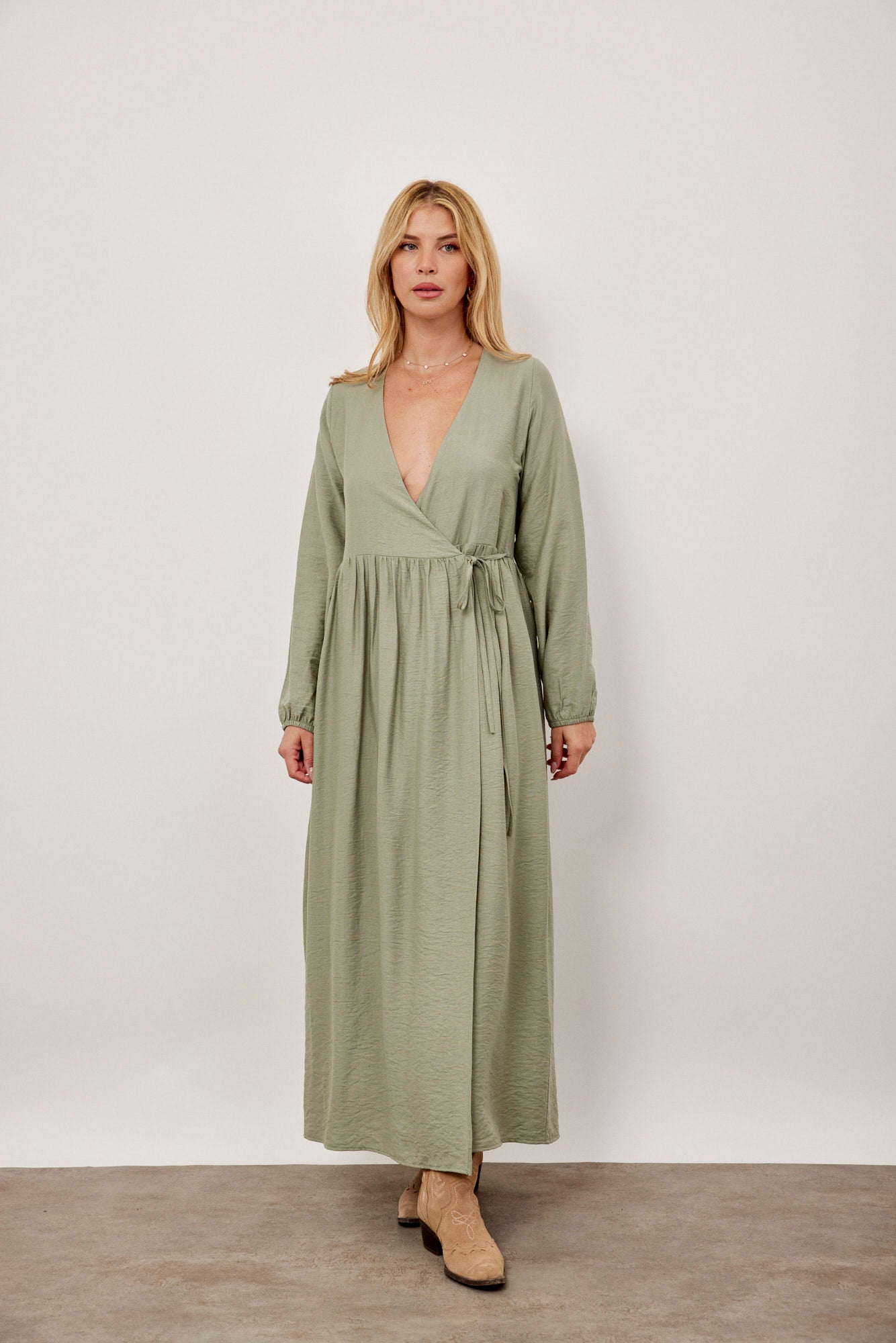 שמלת מקסי מעטפת - ITAY BRANDS