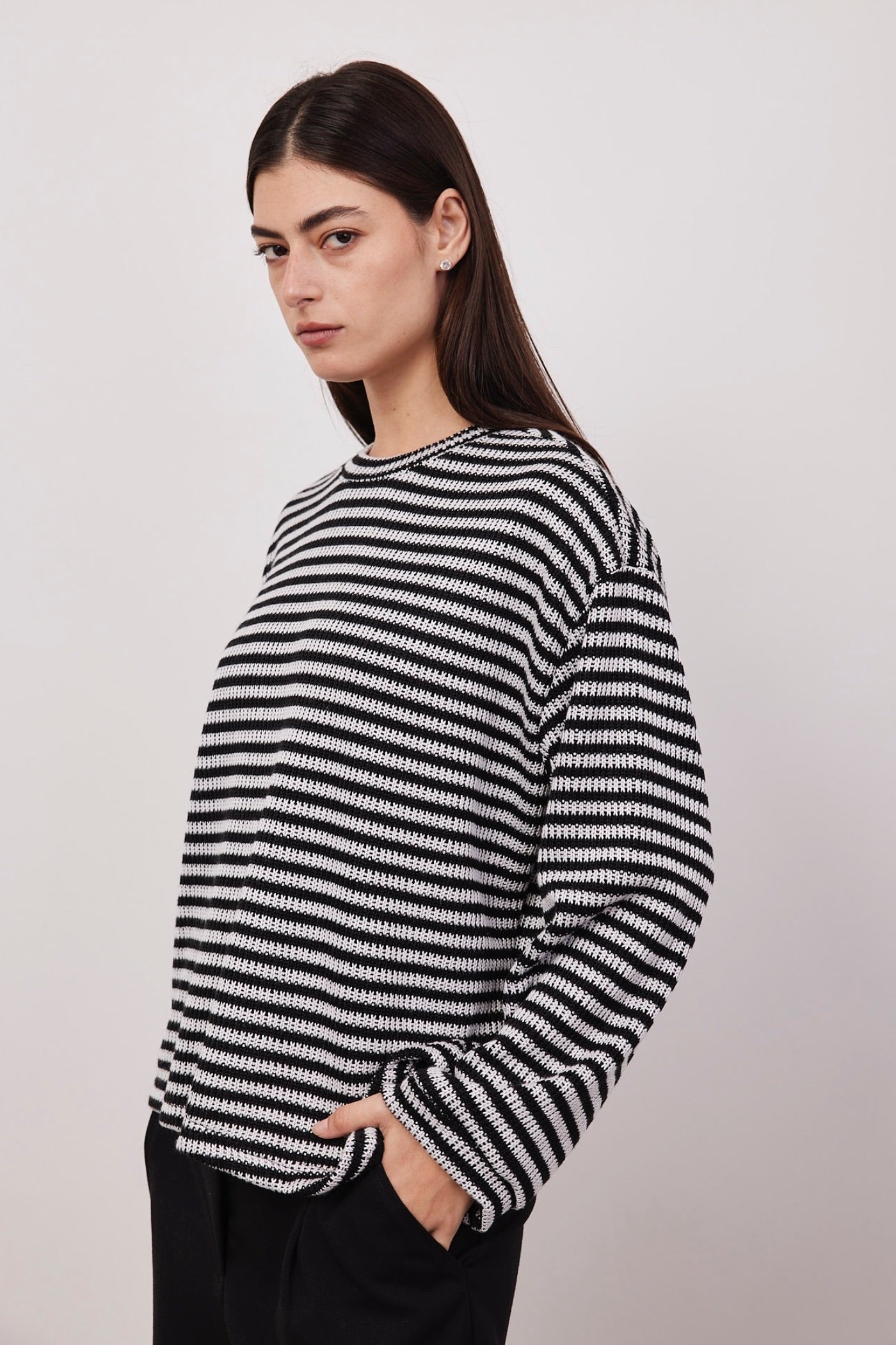 סריג פסים אוברסייז - ITAY BRANDS