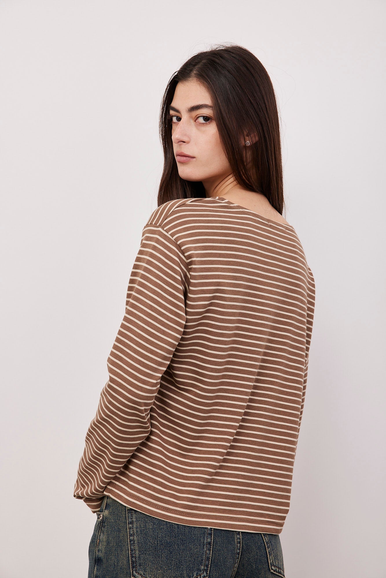 חולצת טריקו בהדפס פסים - ITAY BRANDS
