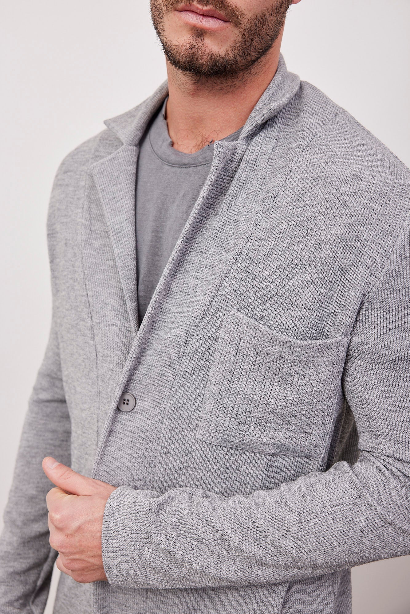 ג'קט בשילוב כיס קדמי - ITAY BRANDS