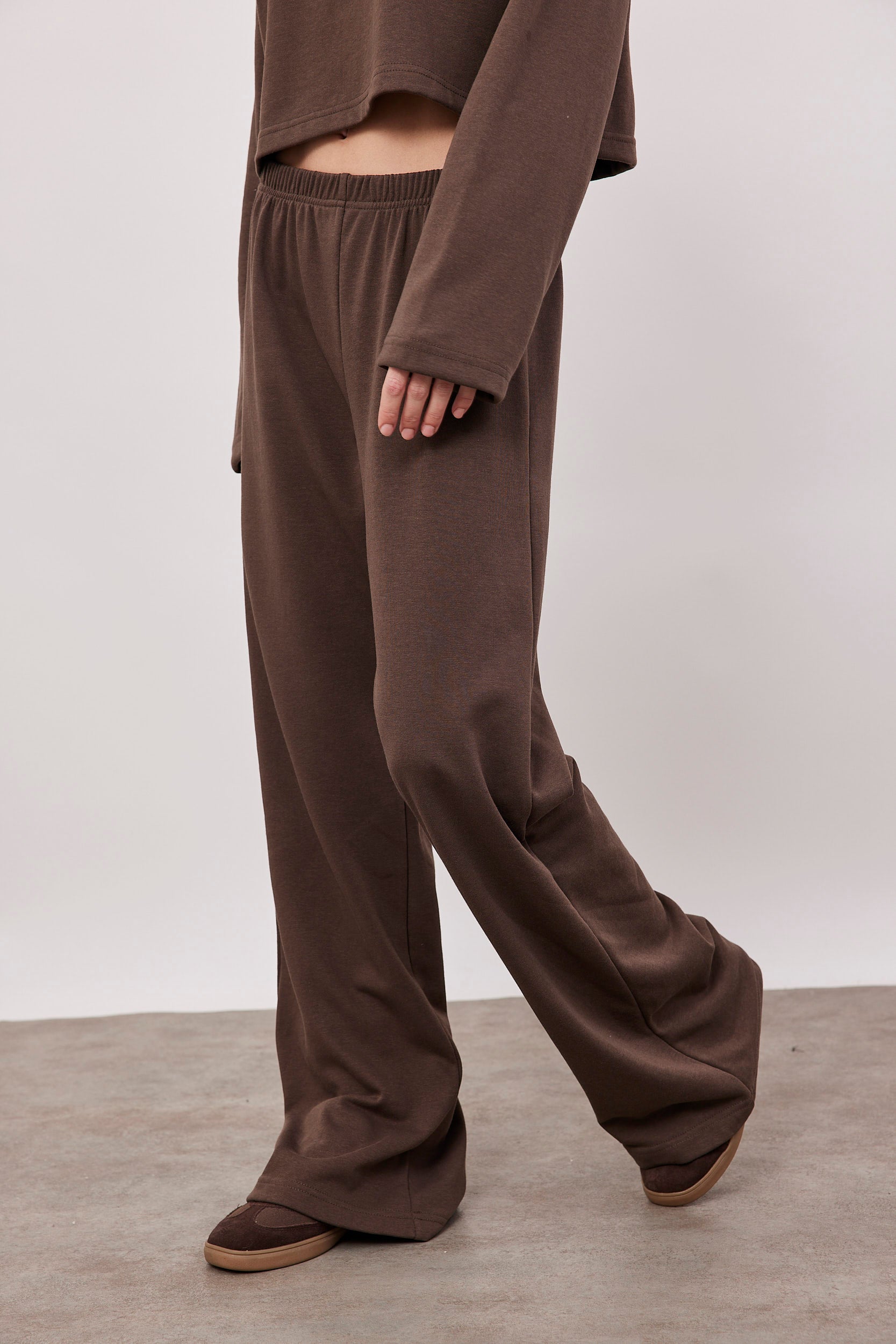 מכנסי פרנץ טרי גזרה נמוכה