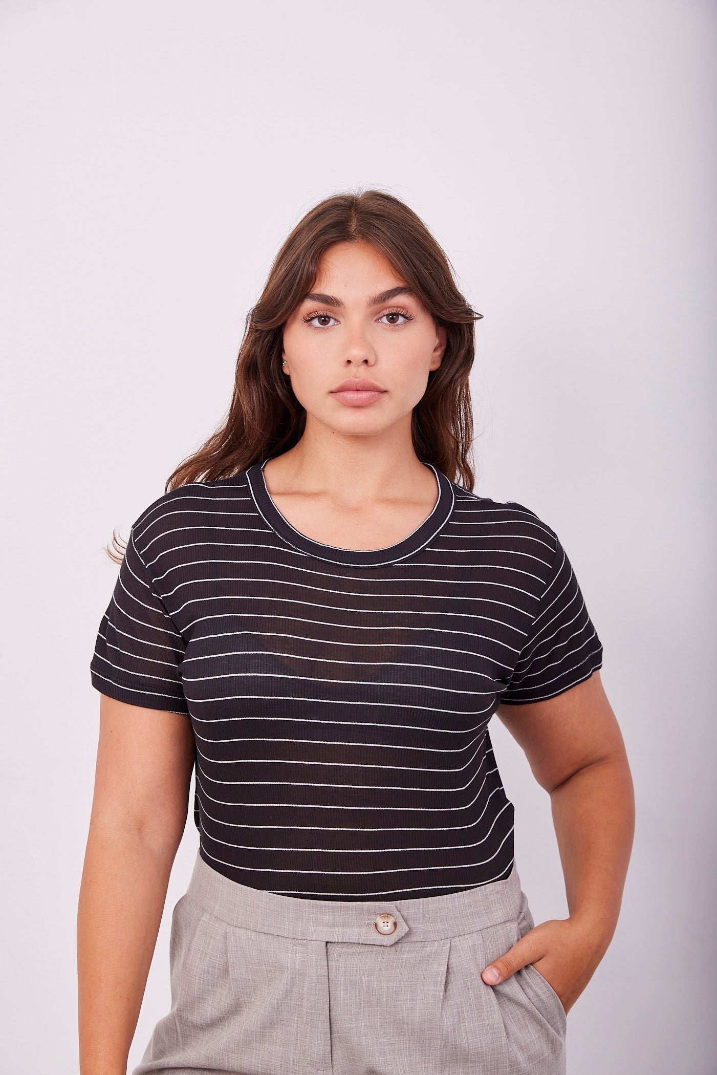 טי-שרט ניקי פסים רכה - ITAY BRANDS