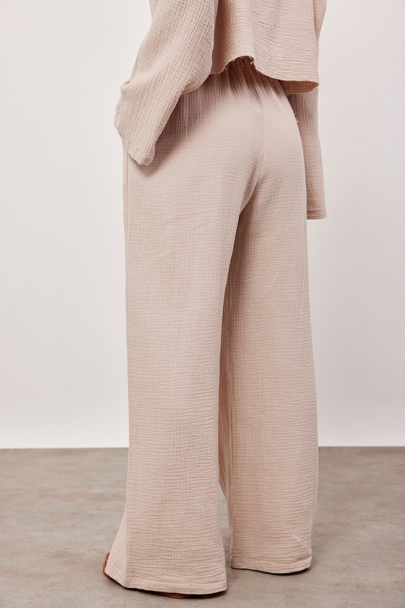 מכנסי טטרה רחבים עם גומי - ITAY BRANDS