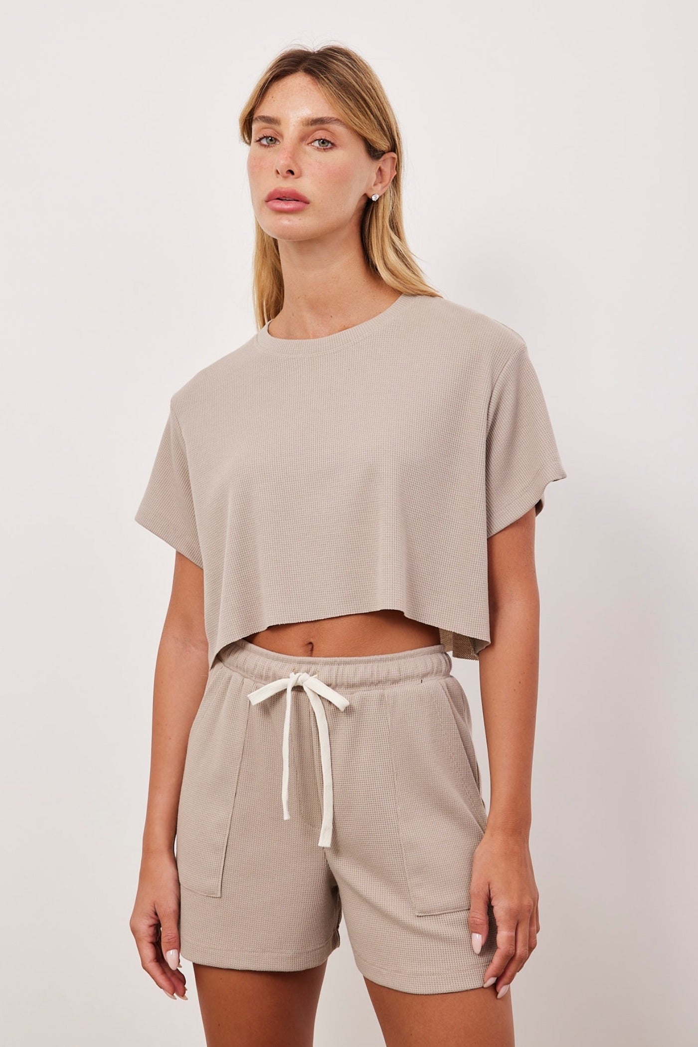 מכנסי וופל קצרים - ITAY BRANDS