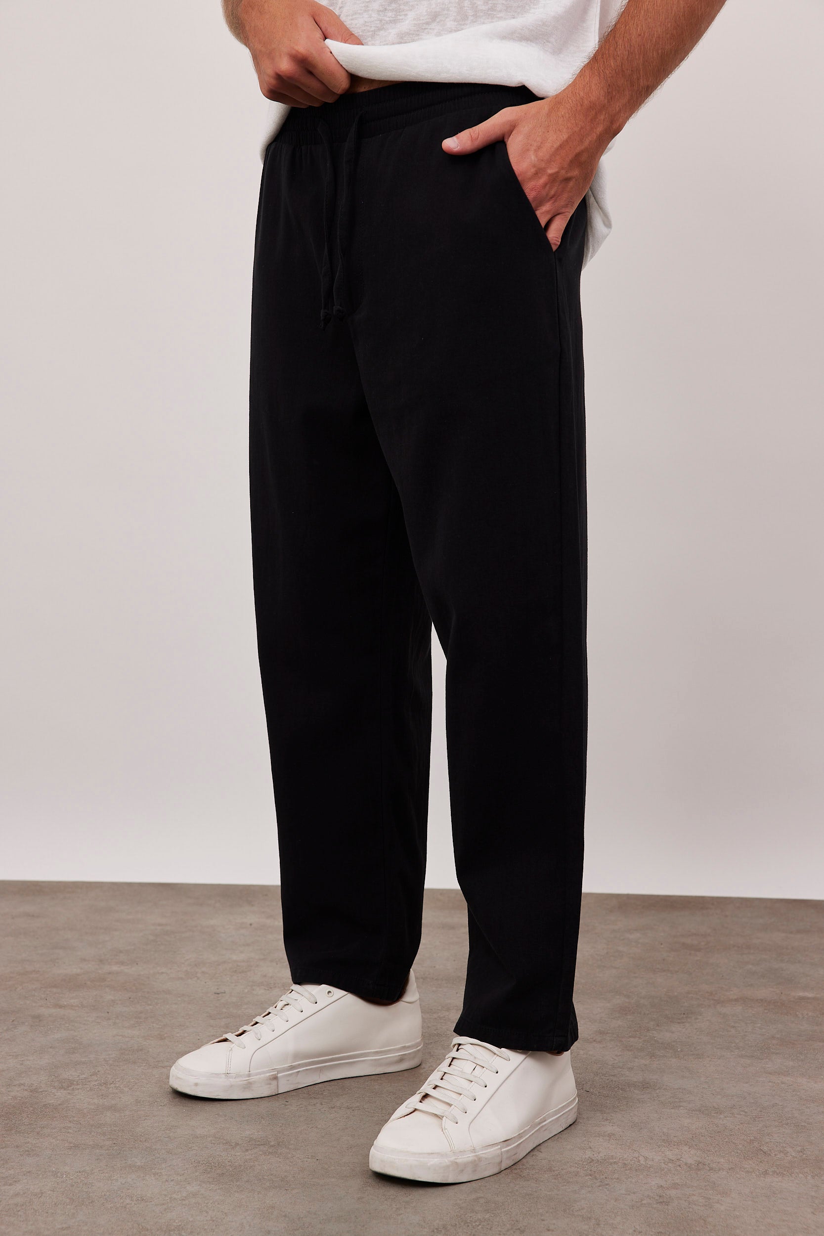 מכנסי ג'ינס צבעוני גומי