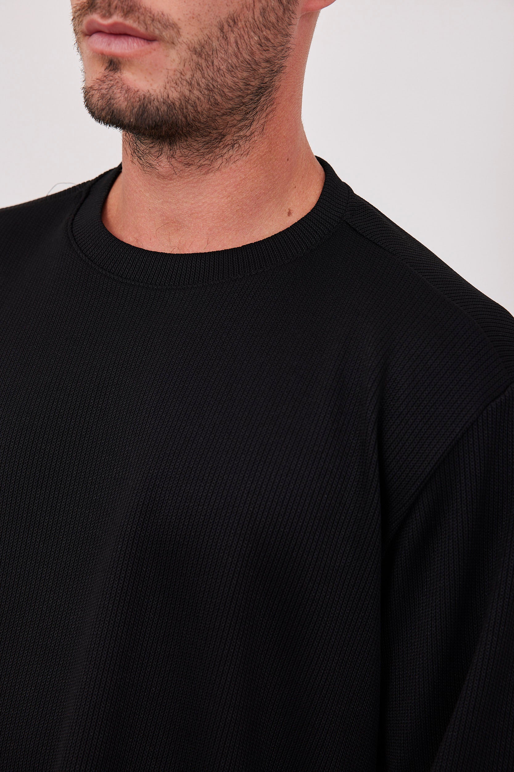 סווטשירט מבד סריג